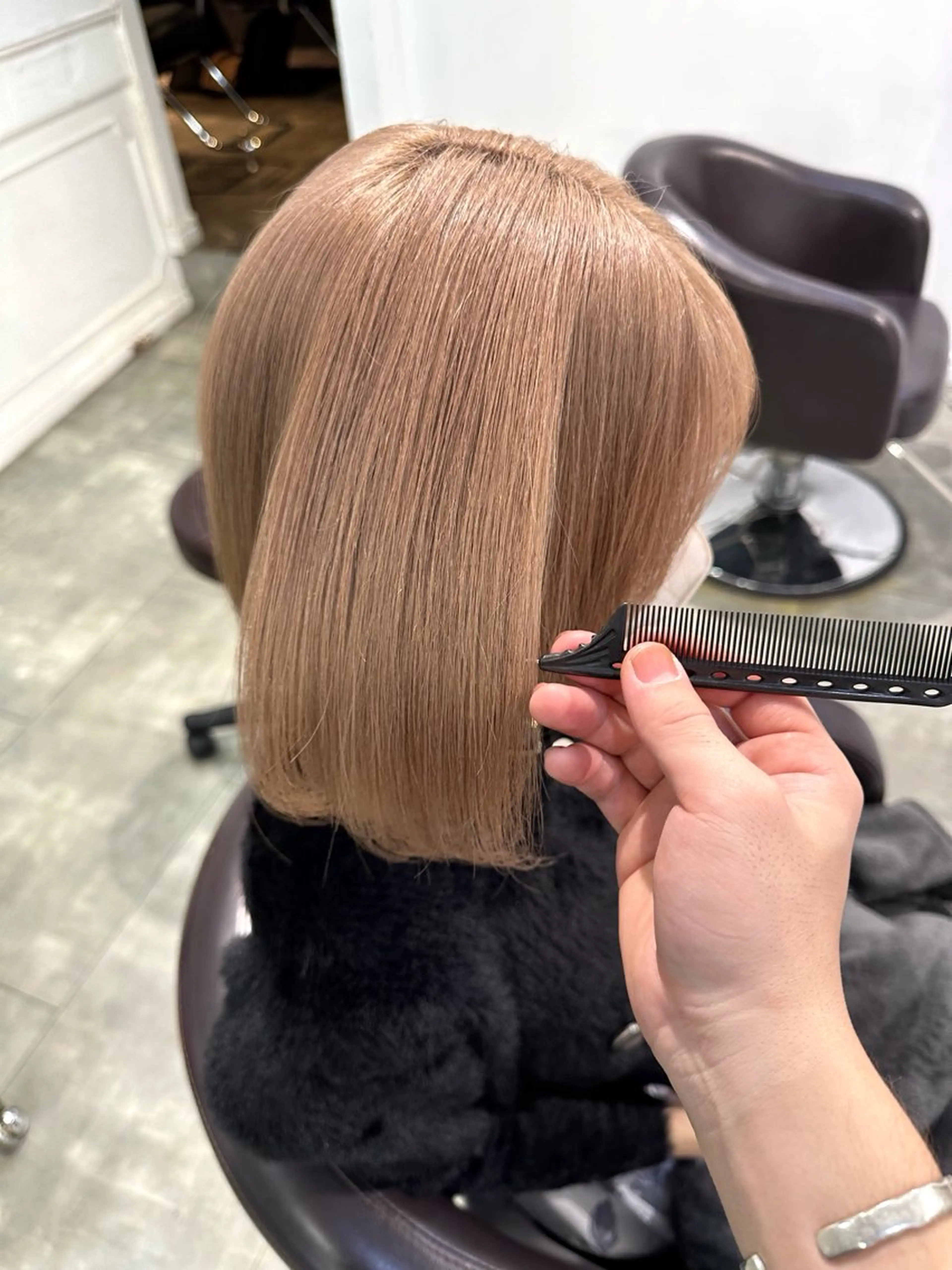 カラー ハイトーン✨髪質 改善🫧RYOのヘアスタイル