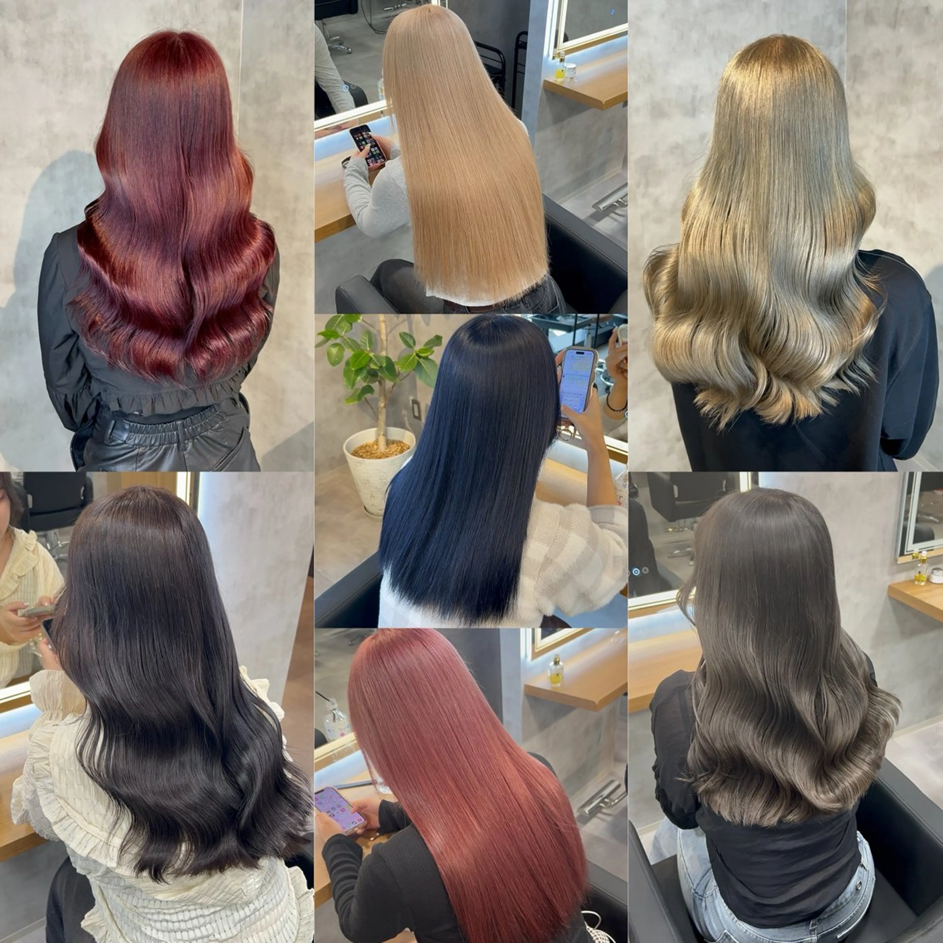 セミロング カラー ヘアカラー トリートメント ブリーチなしの達人 🌈KAITOのヘアスタイル