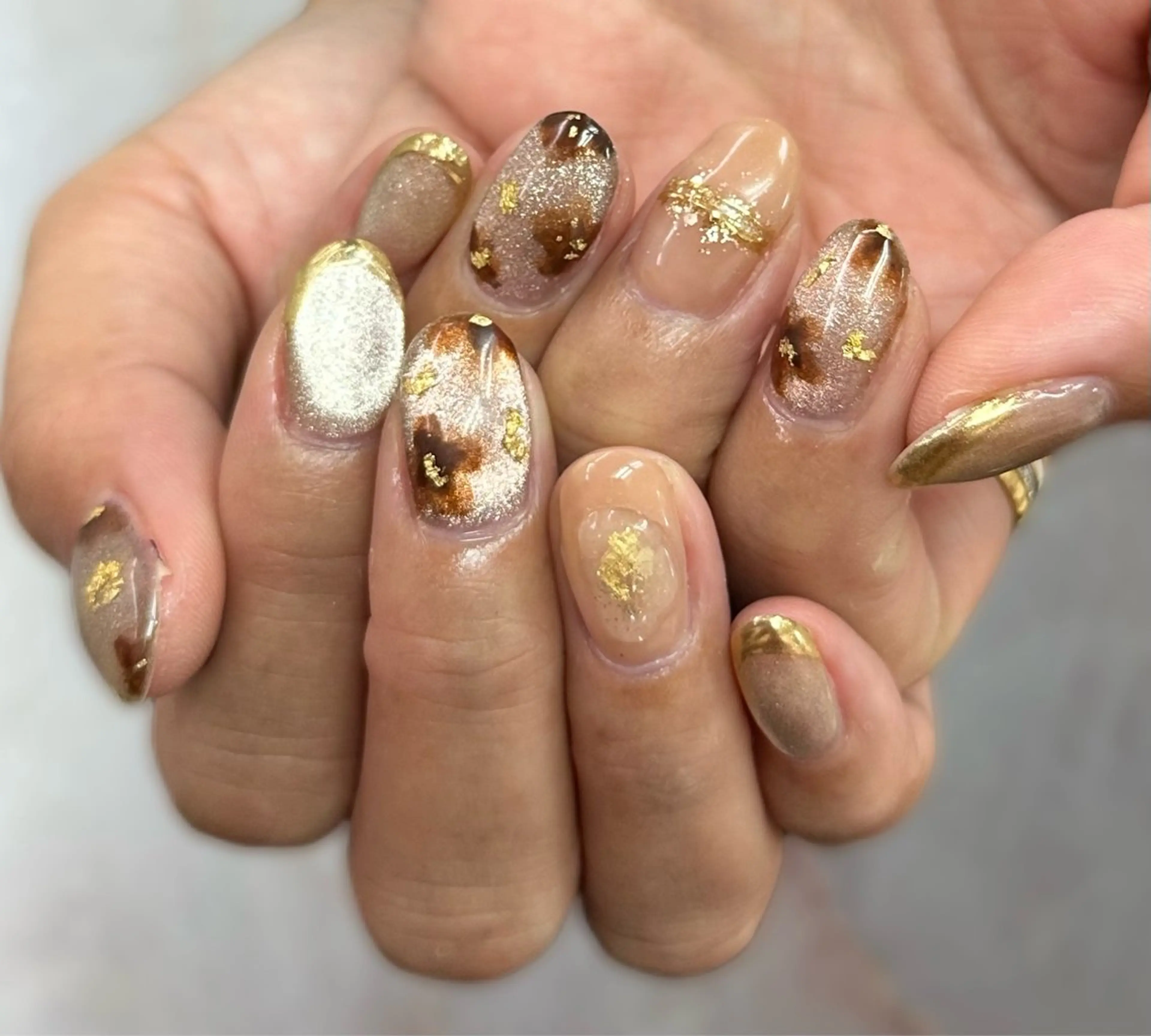 ネイル ハンドネイル ラックスセカンド ネイリストのネイルデザイン