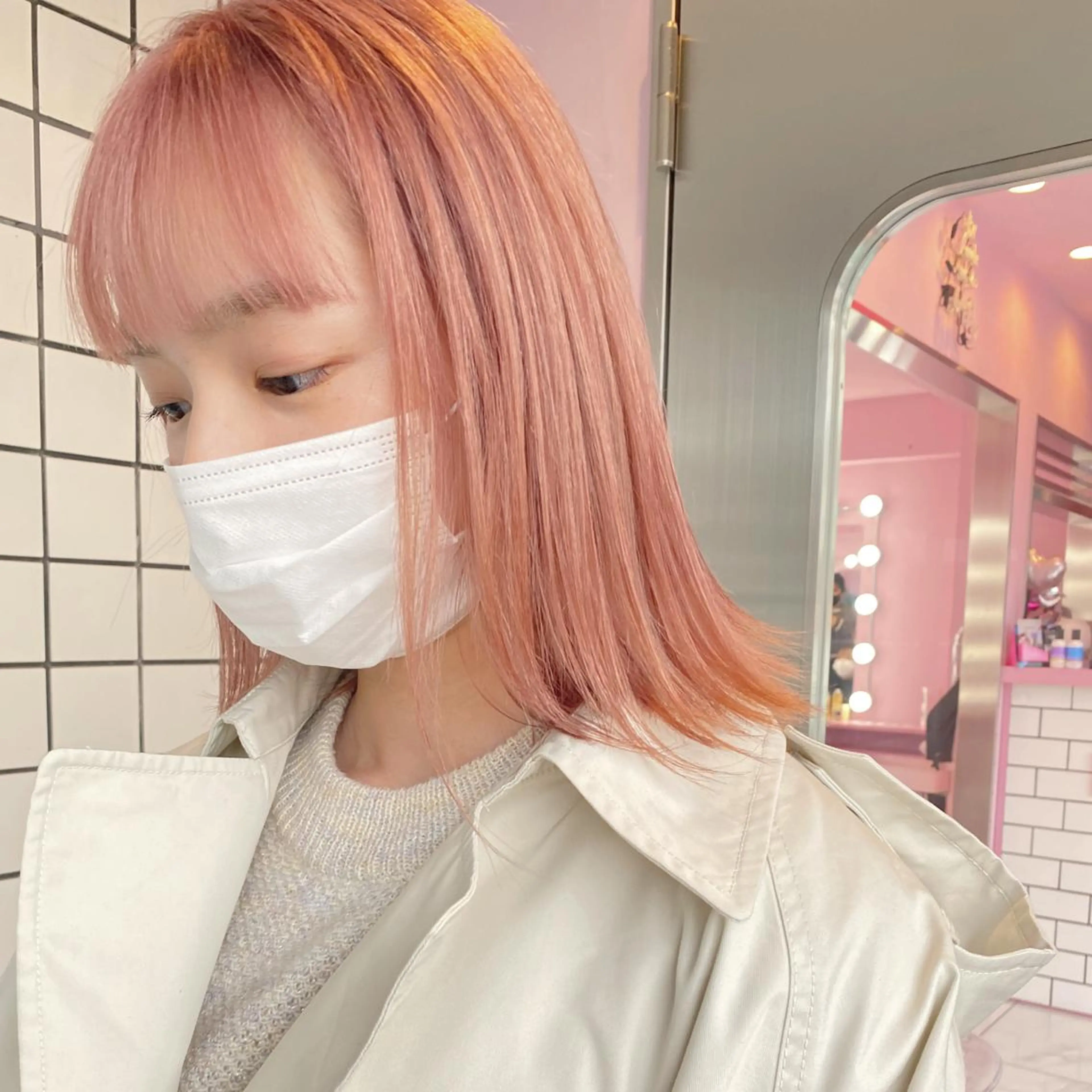 ミディアム カラー moana surfriderのヘアスタイル