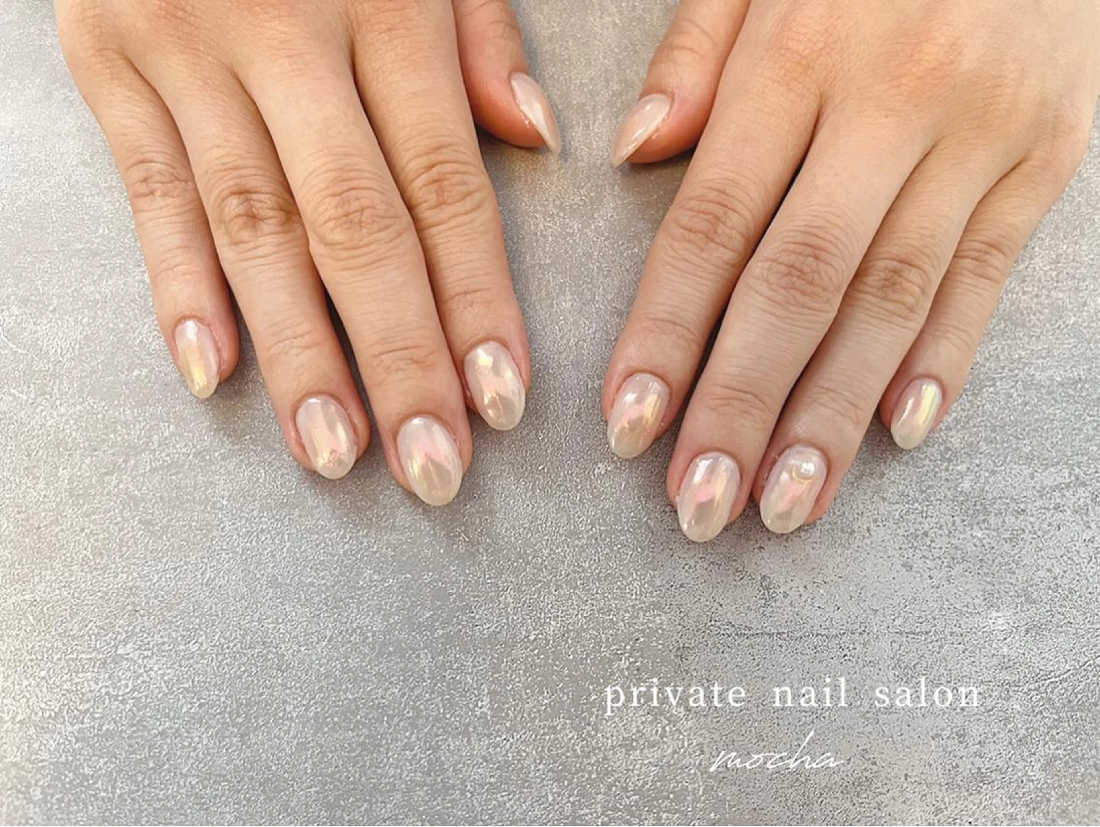 ネイル ミラーネイル ハンドネイル mocha nailのネイルデザイン