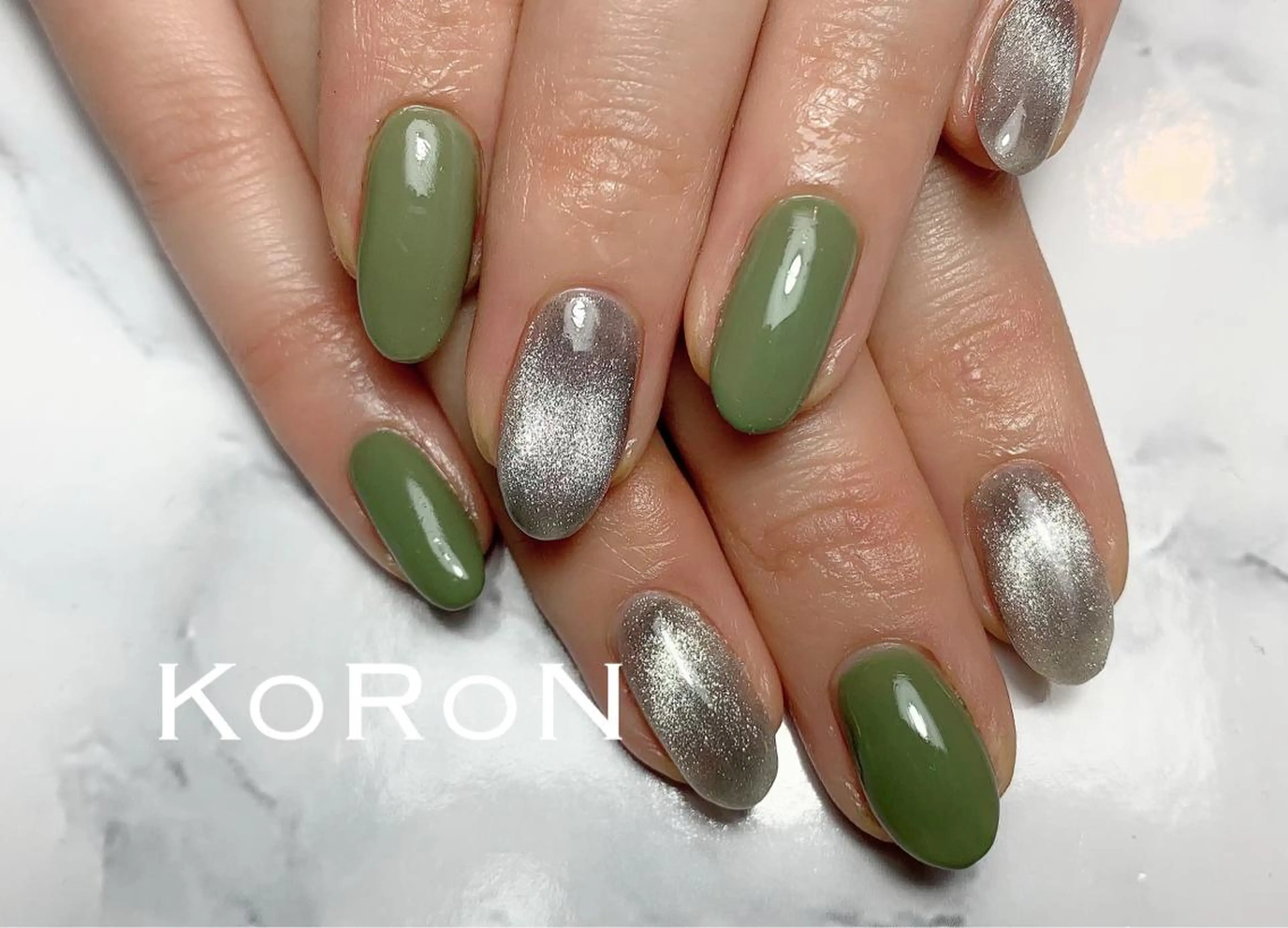 ネイル ハンドネイル 自宅サロン鎌倉 KORONのネイルデザイン