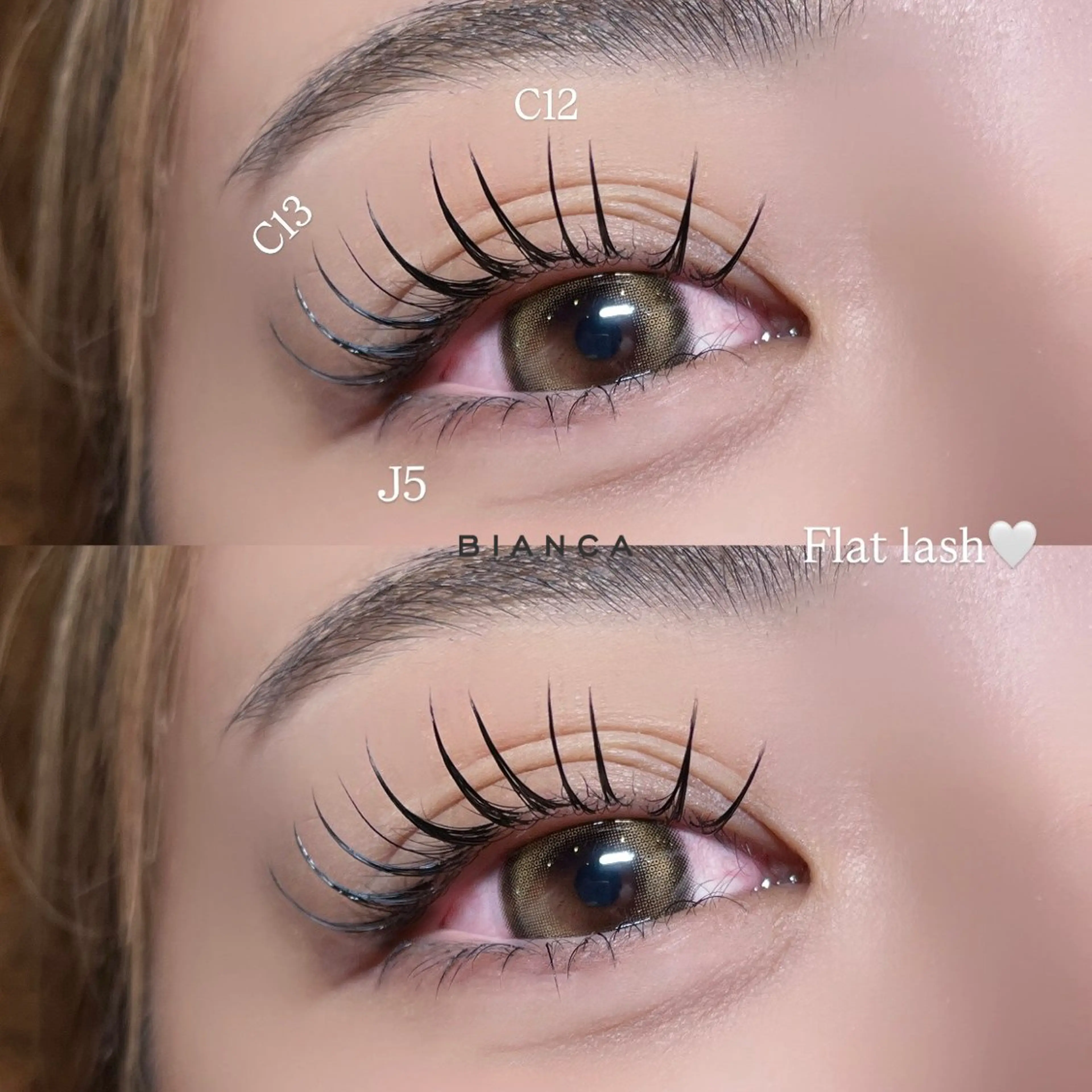 フラットラッシュ上120本🤍オフ有りの写真