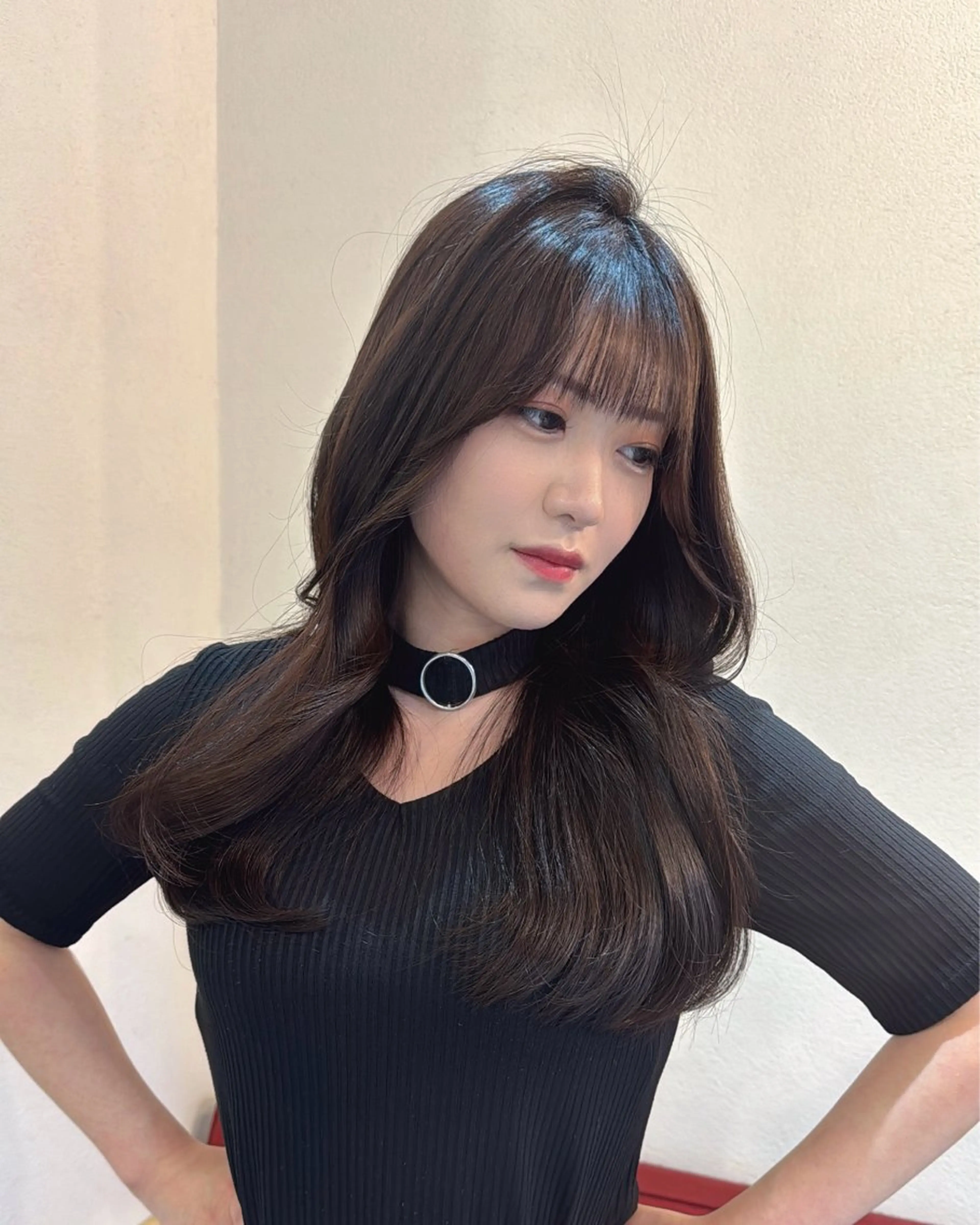 ロング レイヤーカット/髪質 改善/鷲尾 駿のヘアスタイル