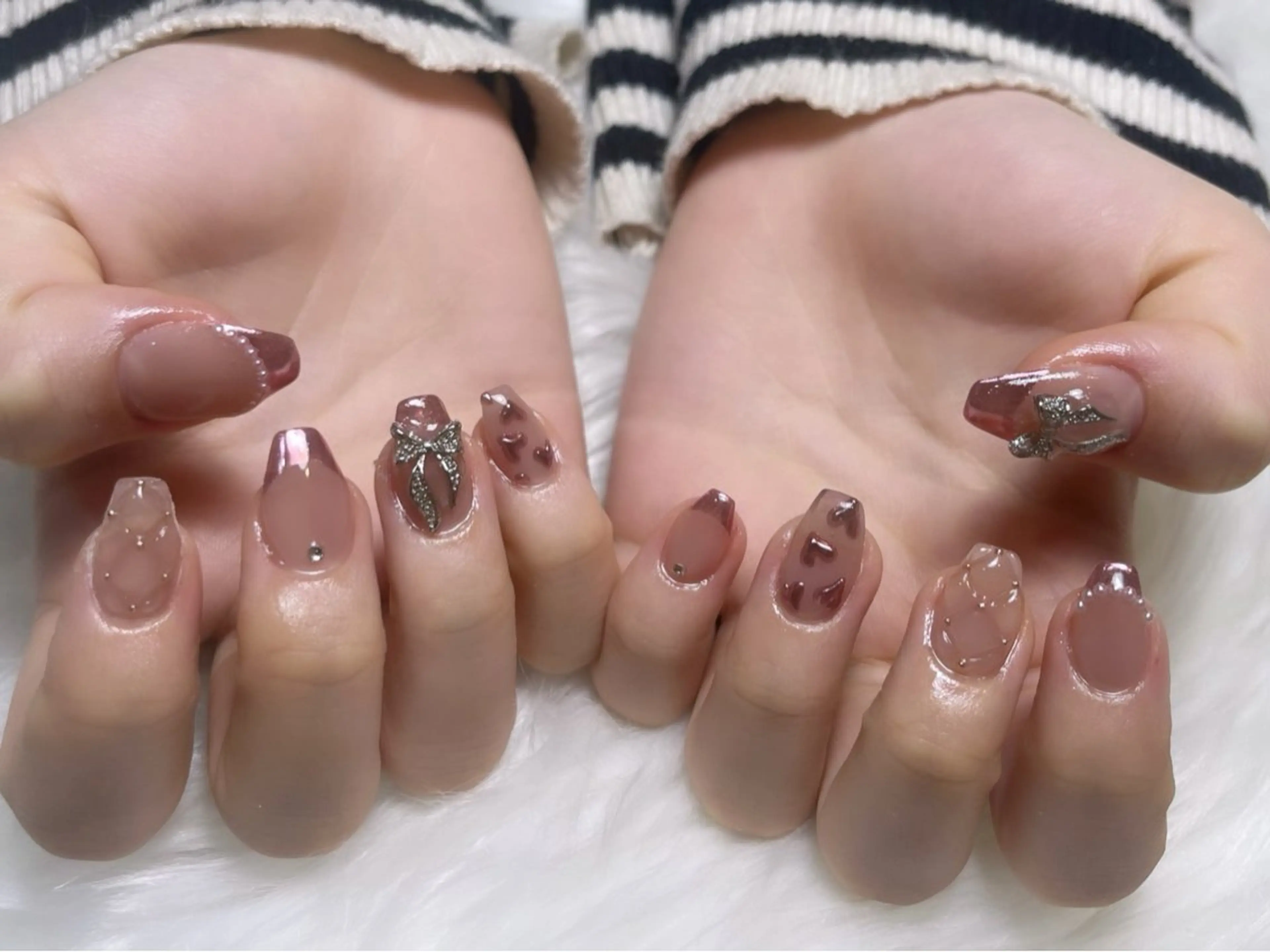 ネイル ハンドネイル ワンホン/韓国 nail 大阪アメ村のネイルデザイン