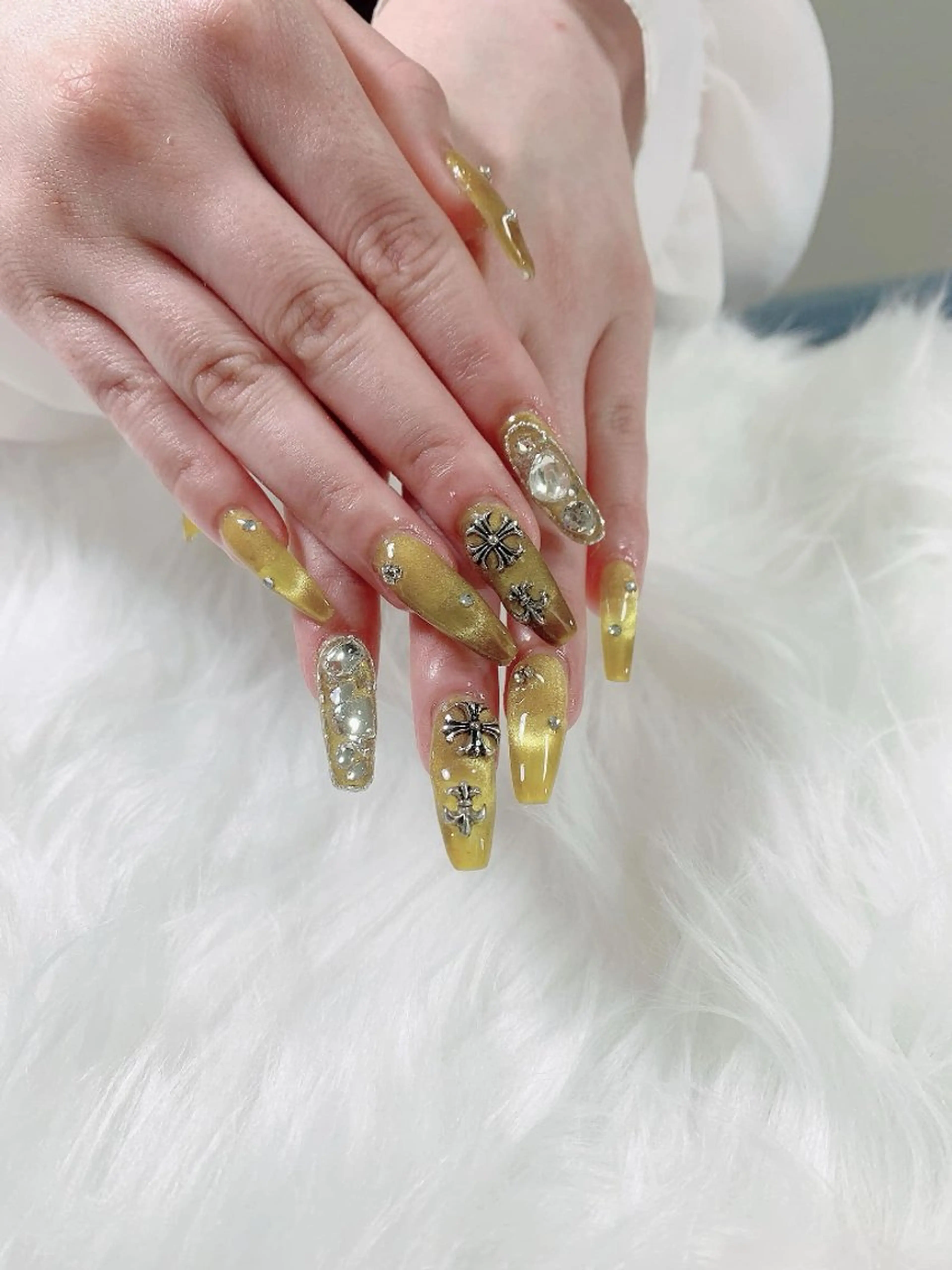 ネイル 長さ出し ヒナネイルサロン所属・Hina ネイルサロンのネイルデザイン