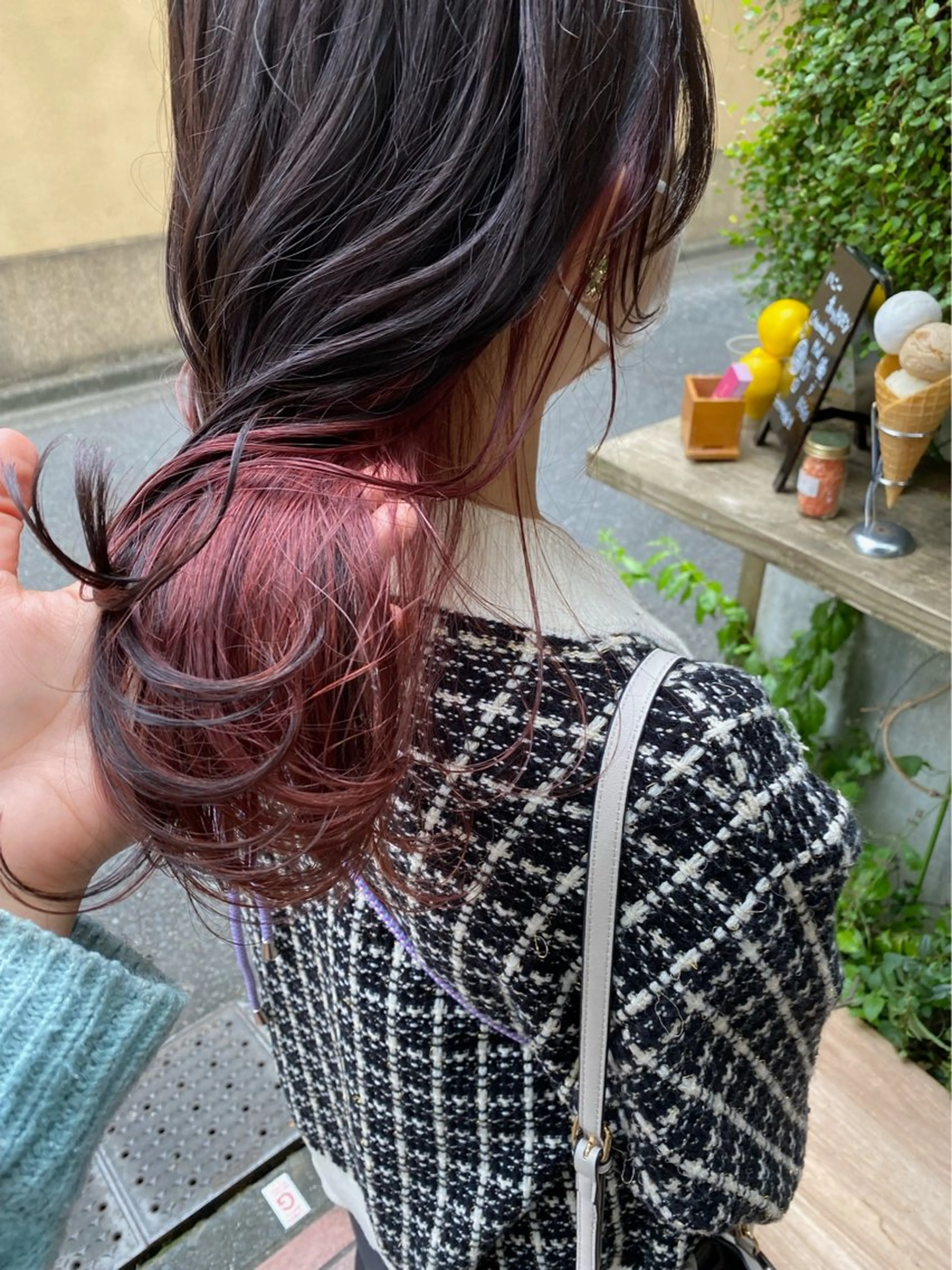 カラー うる艶カラー× ハイトーン/miuのヘアスタイル