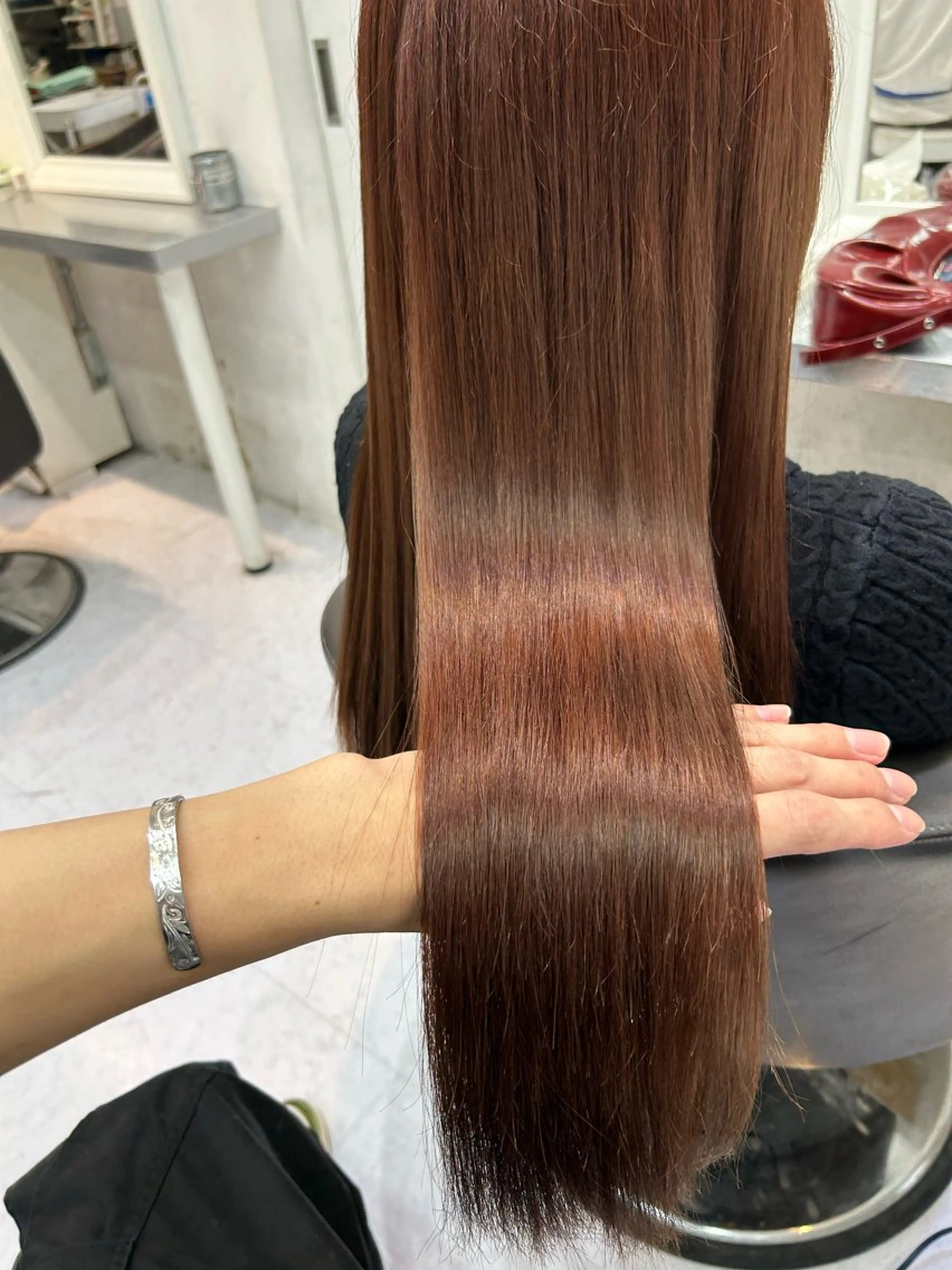 ロング トリートメント tatsuya新宿 縮毛矯正/髪質改善のヘアスタイル