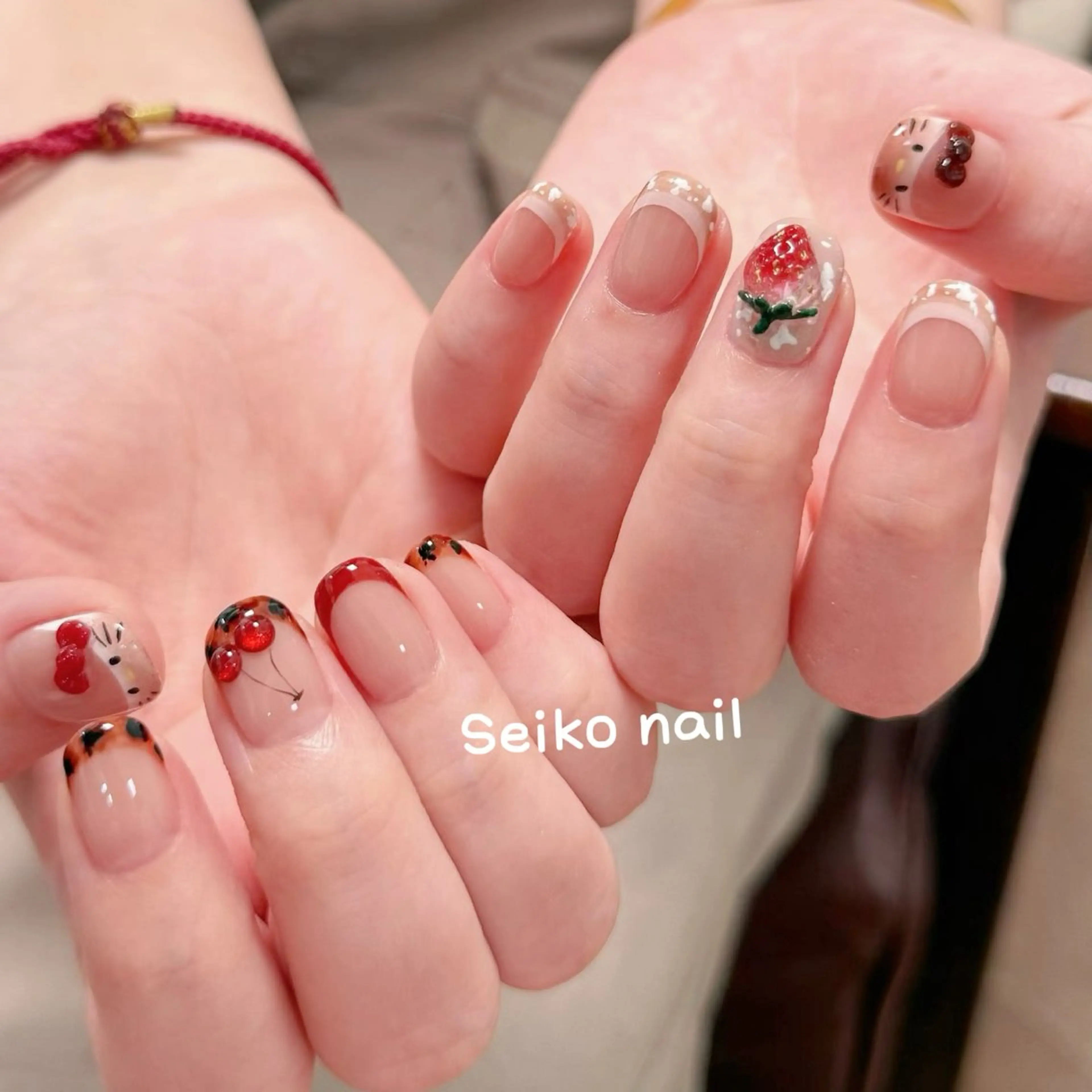 ネイル 韓国ネイル seiko nail Nanami（渋谷）のネイルデザイン