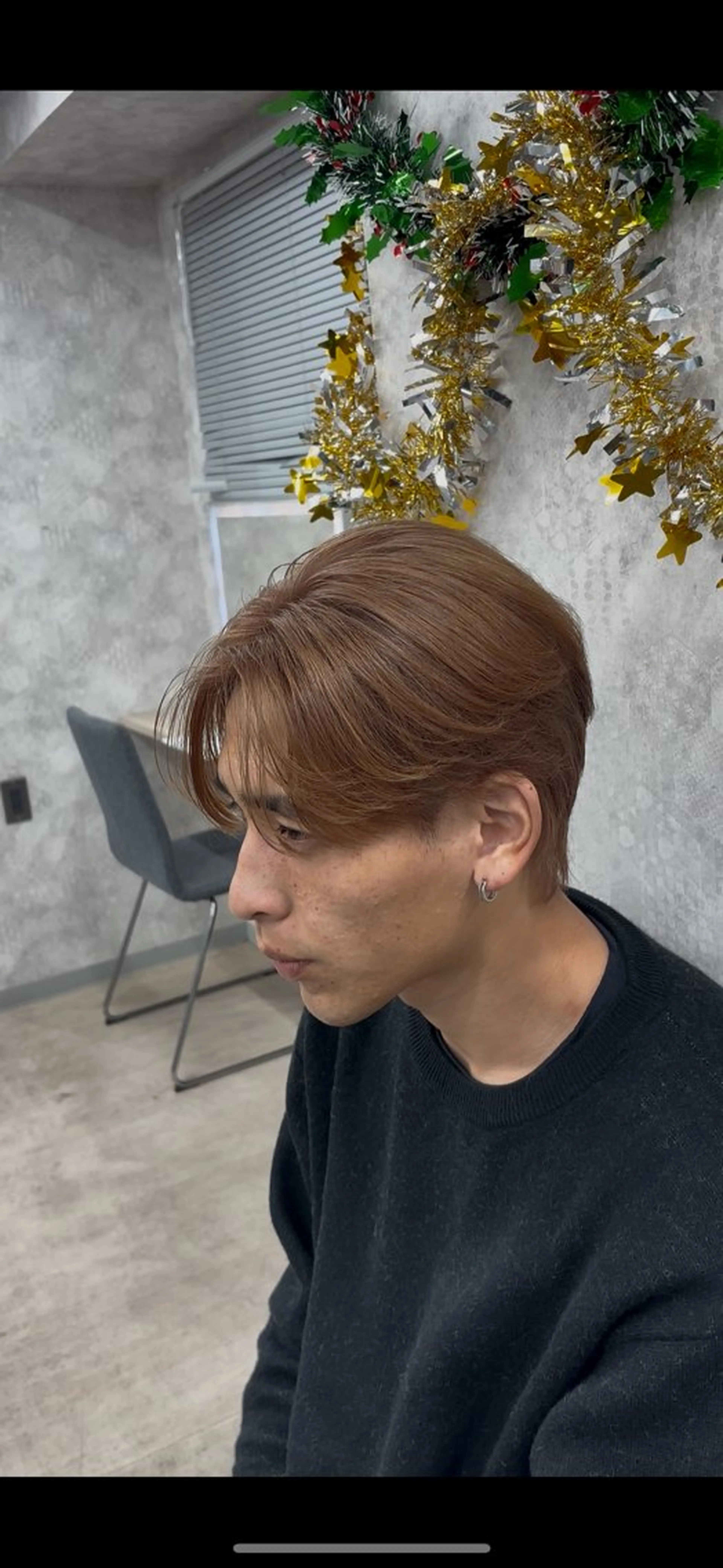 カラー メンズハイトーン 北斗💍レイヤーのヘアスタイル