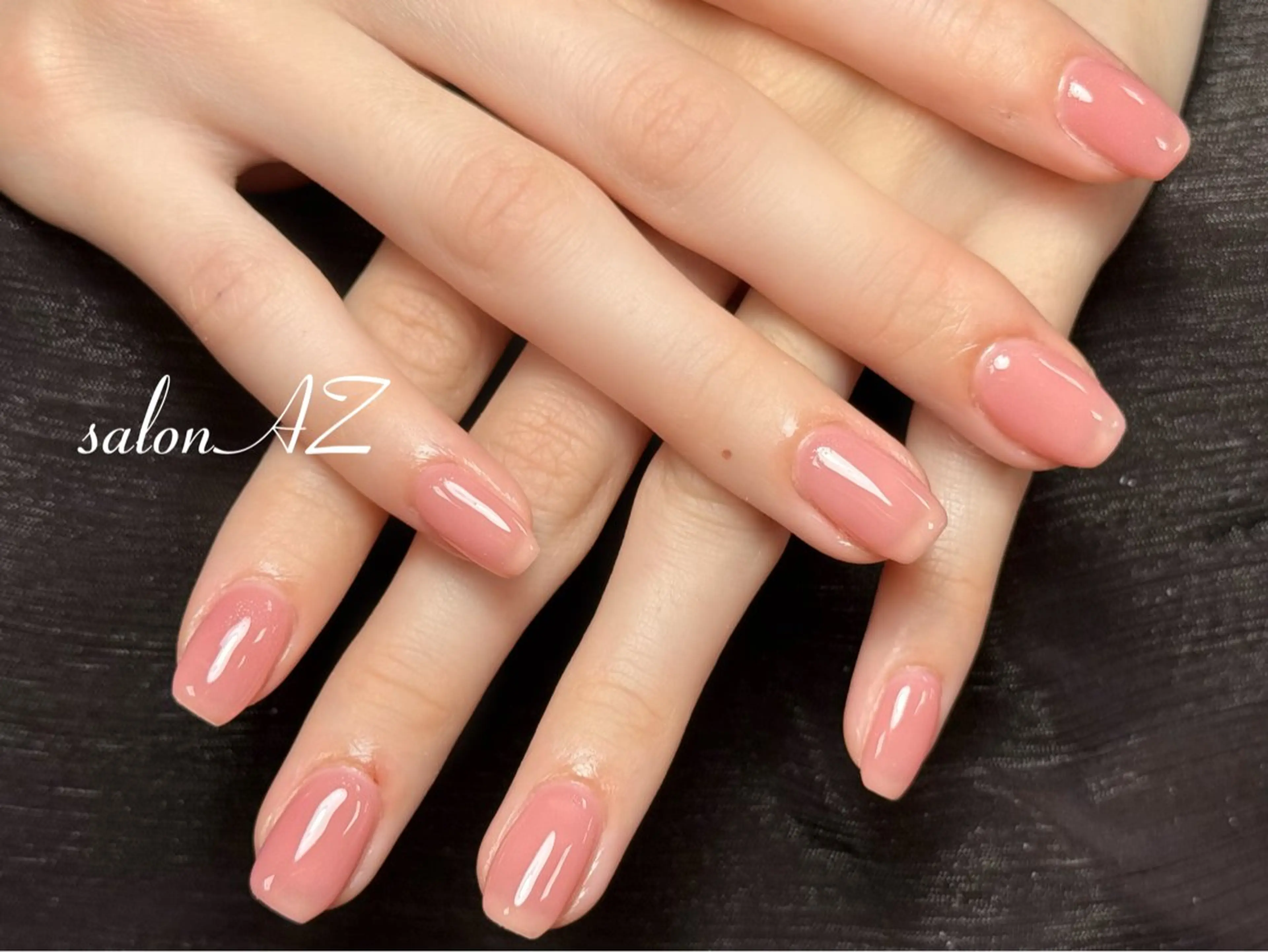 ネイル アートネイル 長さ出し フットネイル フレンチネイル ジェルネイル ハンドネイル salon AZ NANAのネイルデザイン