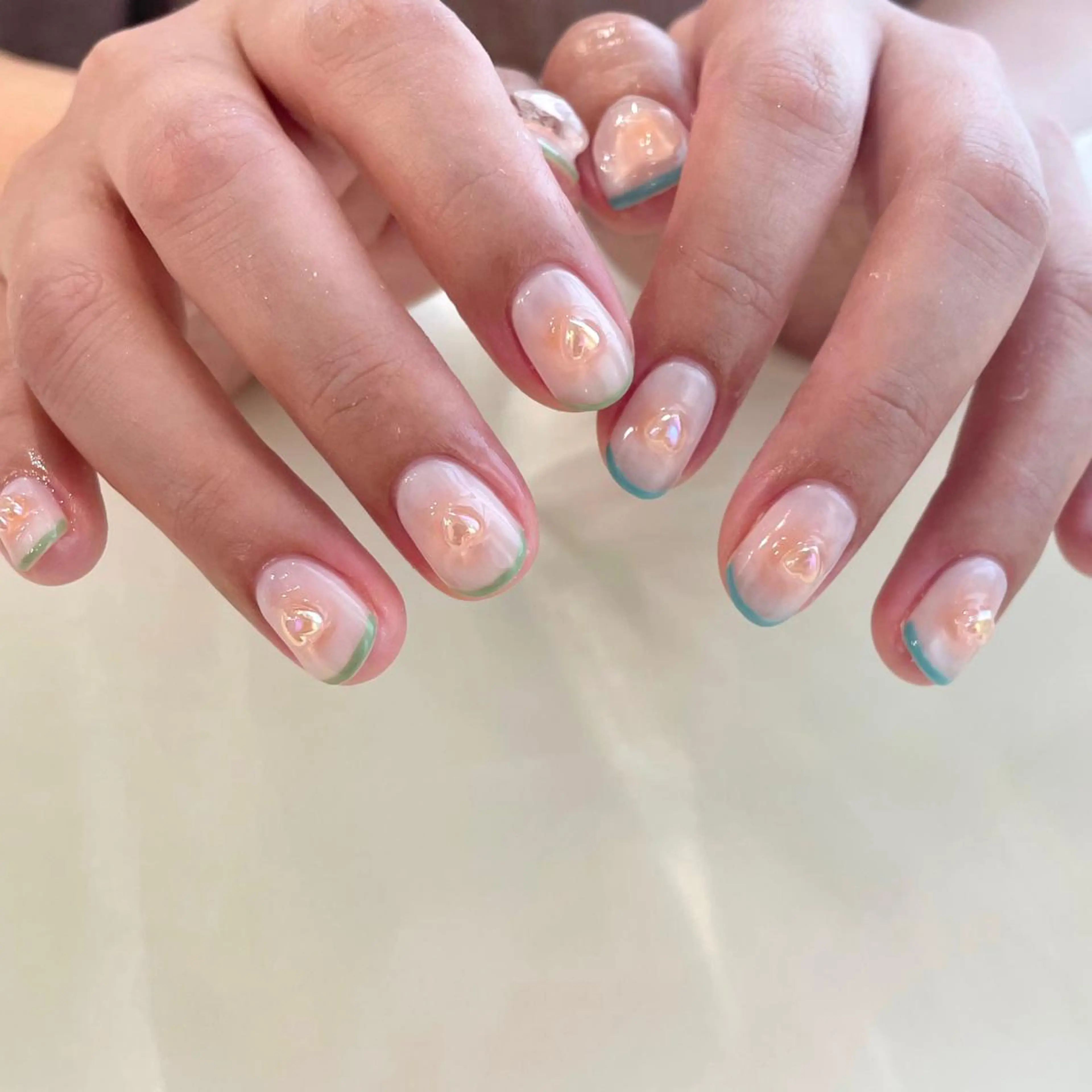 ネイル ハンドネイル 新井 ひなののネイルデザイン