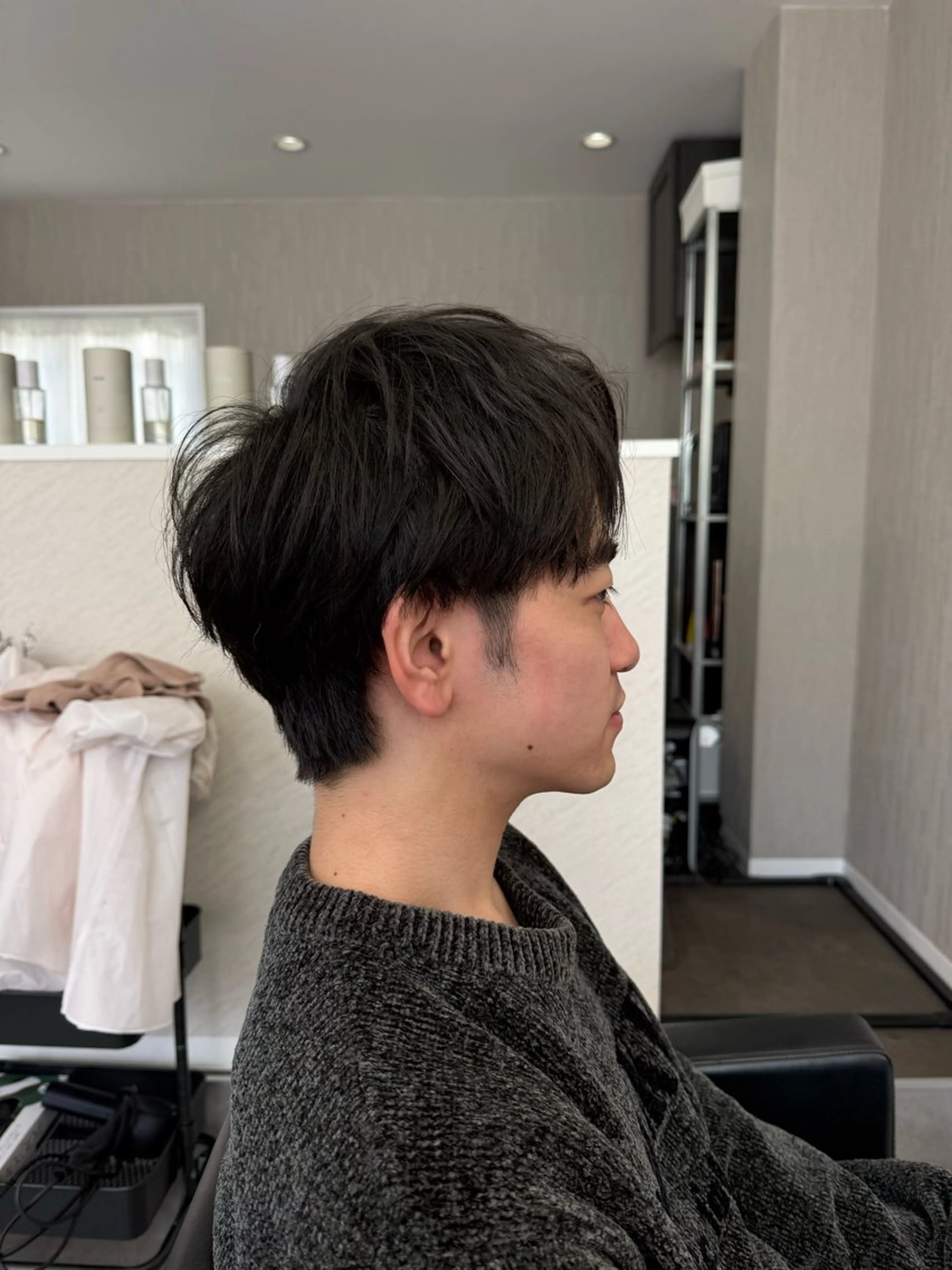 メンズ カット CLOVE [クローブ]所属・【CLOVE】阿世賀 潤のヘアスタイル