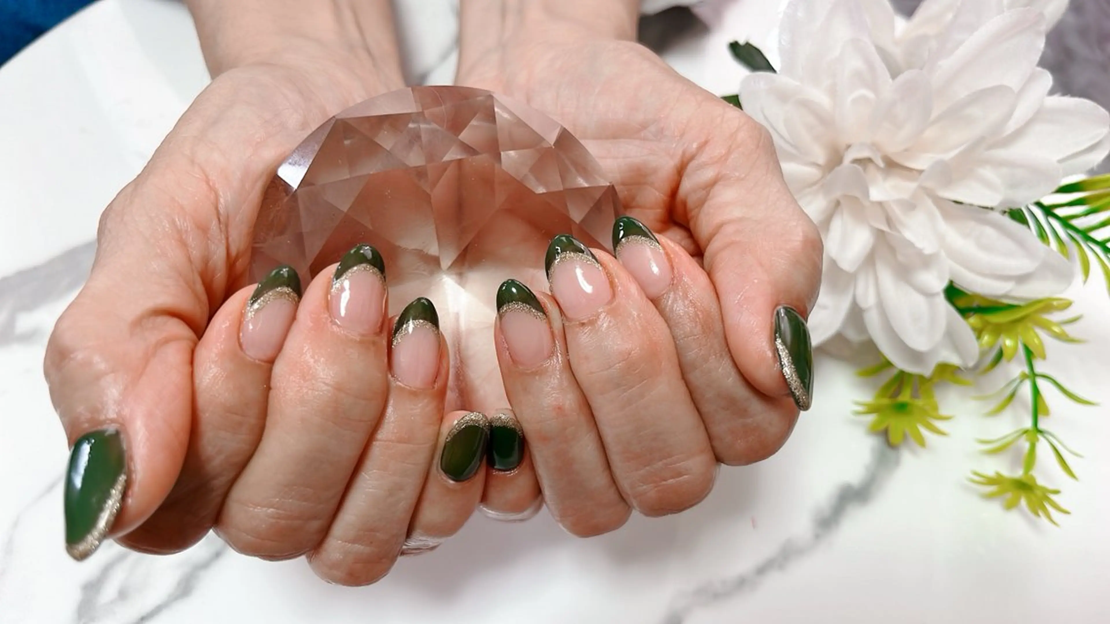 ネイル ラメ(グリッター) ハンドネイル nail salon CUOREのネイルデザイン