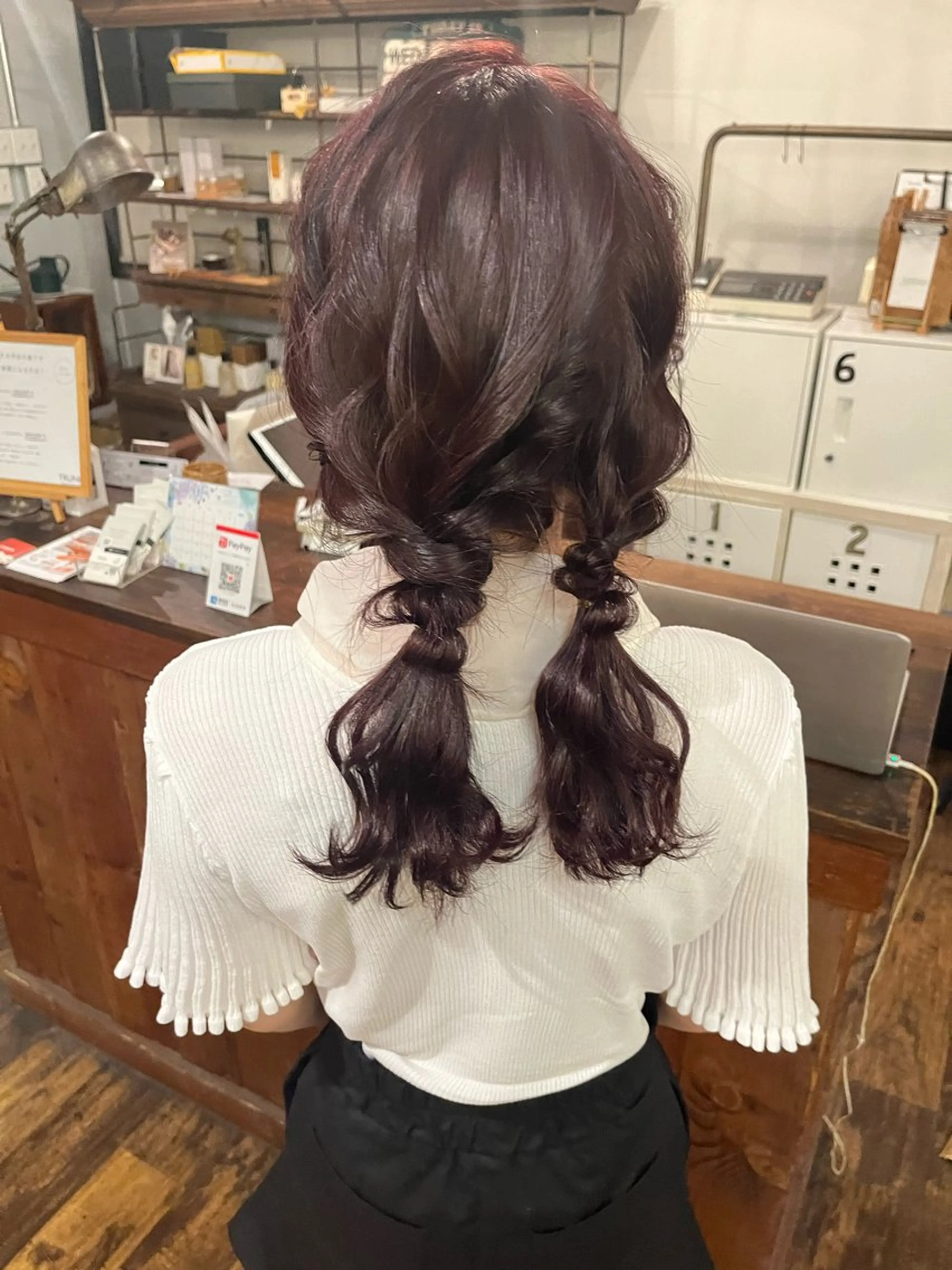 ヘアアレンジ デート 山下 明子のヘアスタイル