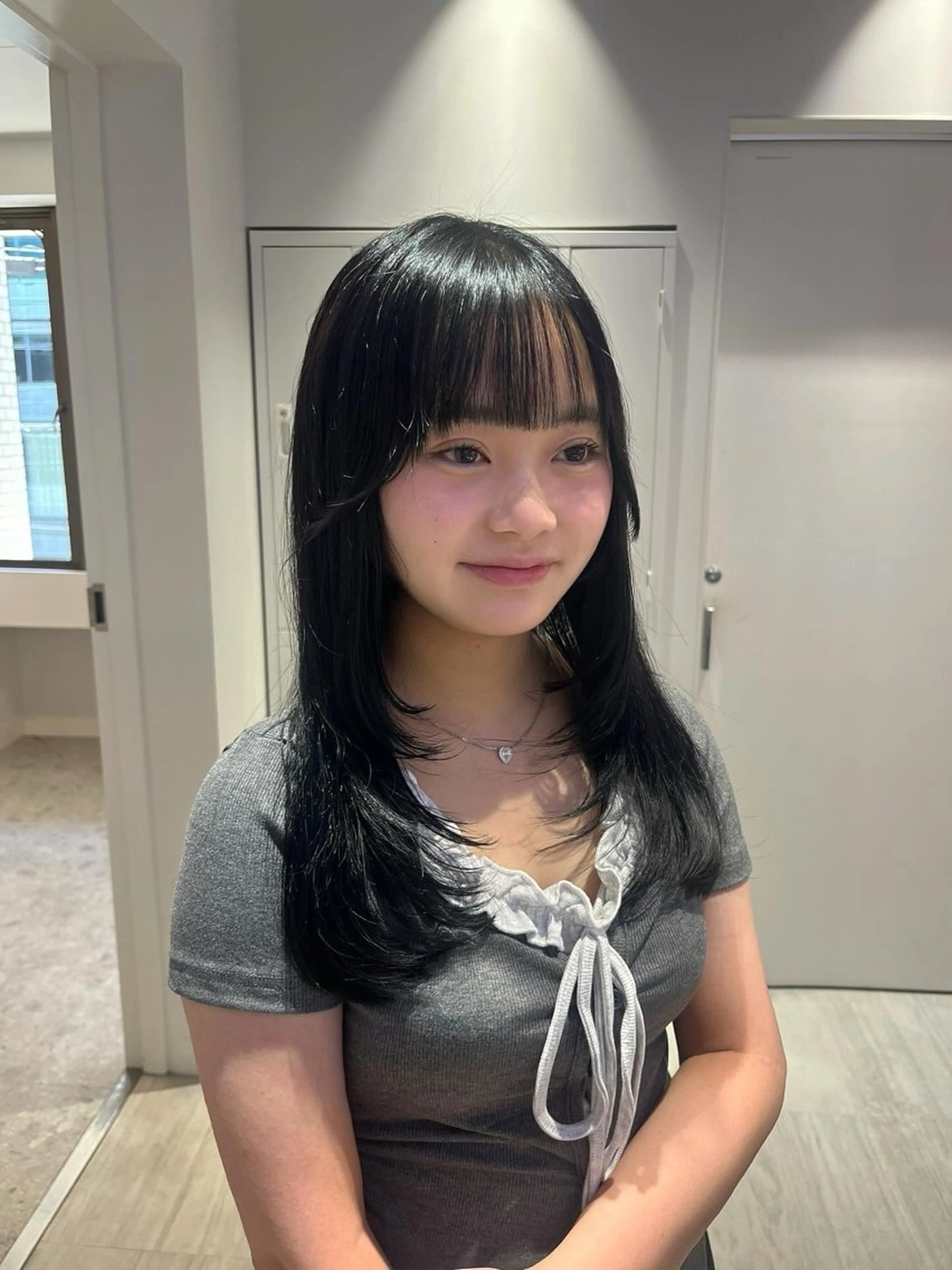 ロング カラー カット ヘアカラー トリートメント icon. akiraのヘアスタイル