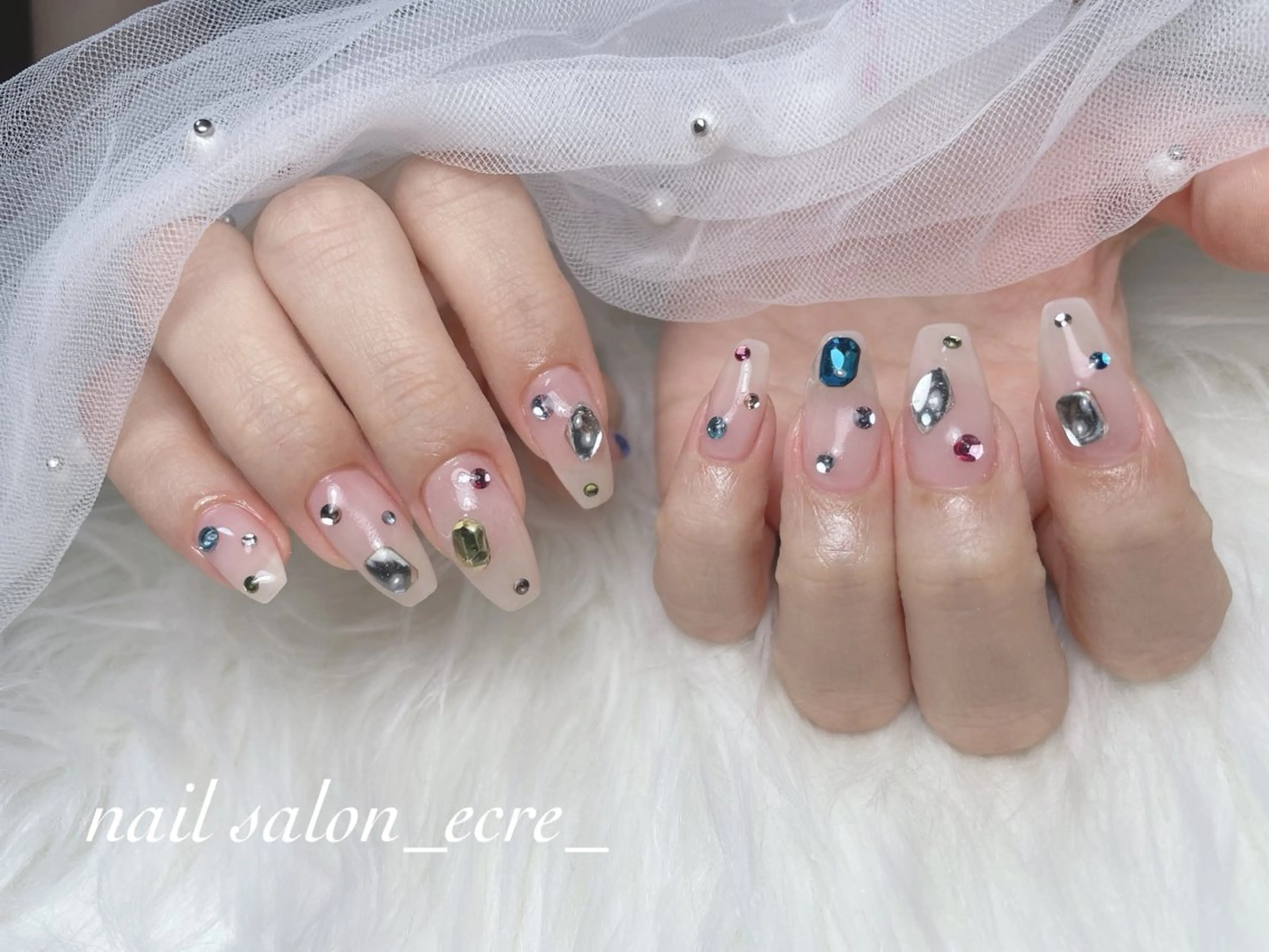 ネイル ハンドネイル フットネイル nail salon _ecre_のネイルデザイン