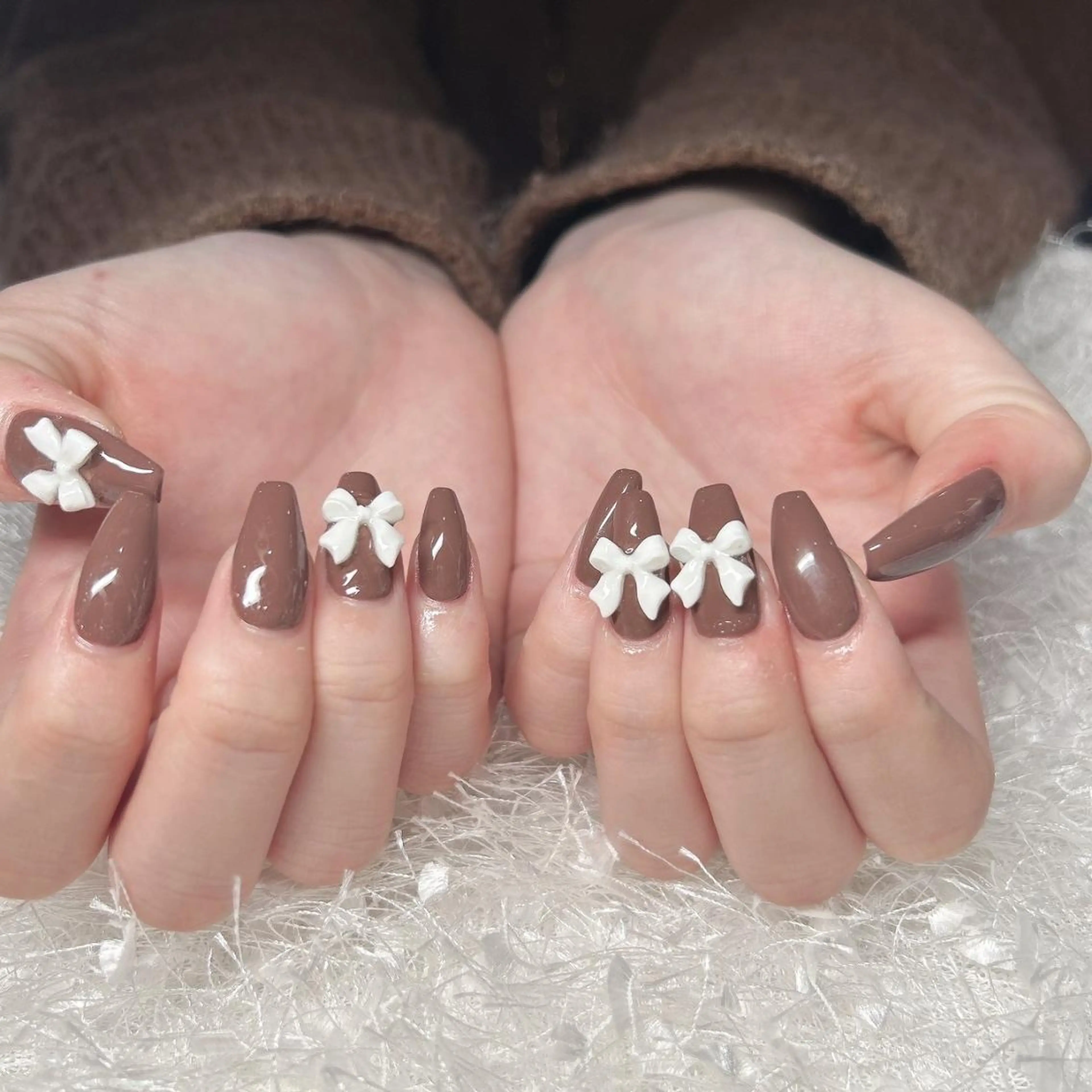 ネイル 長さ出し フレンチネイル ジェルネイル グラデーション 韓国ネイル ハンドネイル Nail&eye Belire 新宿のネイルデザイン