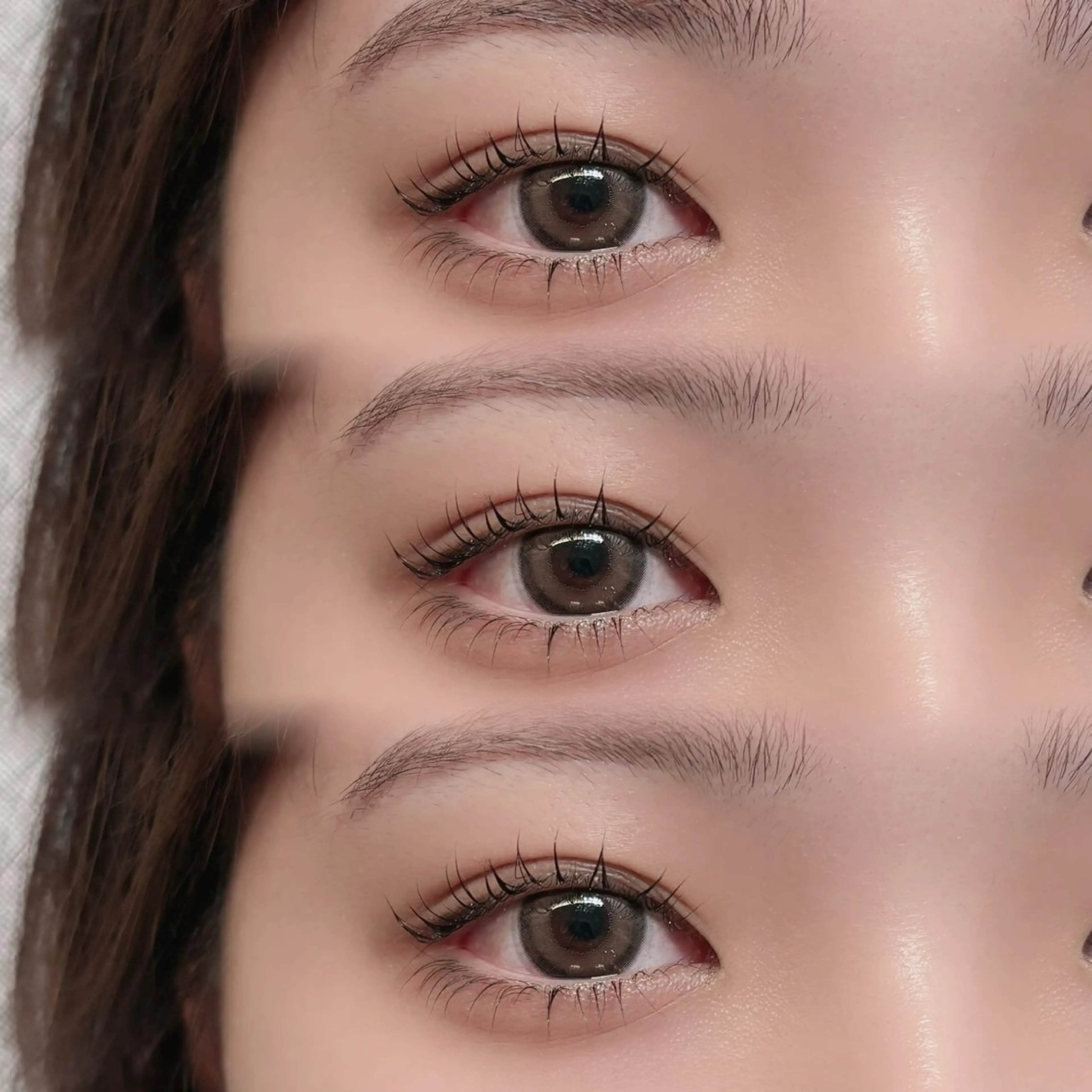 マツエク・マツパ フラットラッシュ パリジェンヌラッシュリフト まつげパーマ 下まつげエクステ 一重×まつ毛パーマ マツパ 棚橋 光海のヘアスタイル