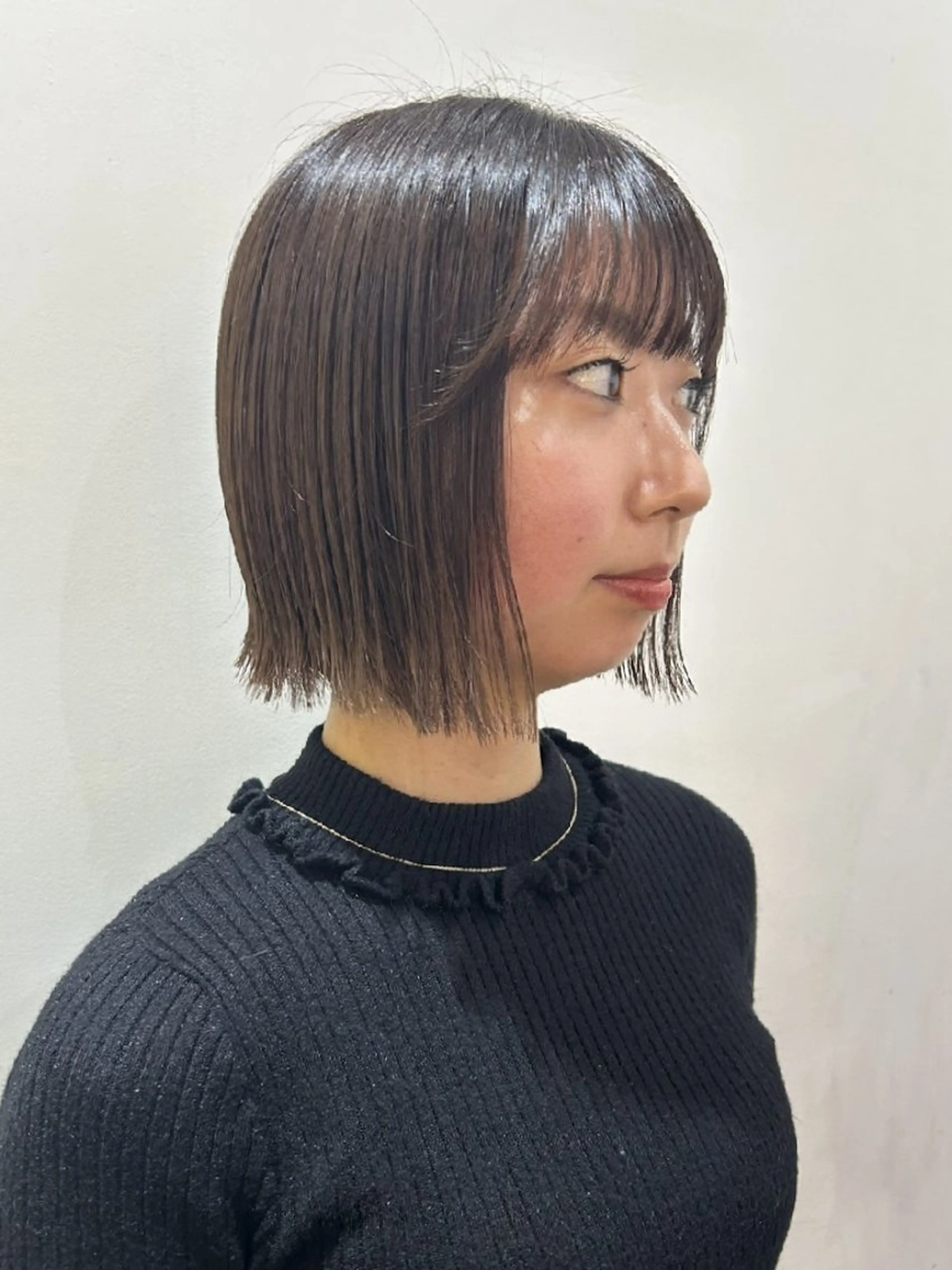 ショート ボブ カット ボブ人気No,1✨ TAME副店長のヘアスタイル
