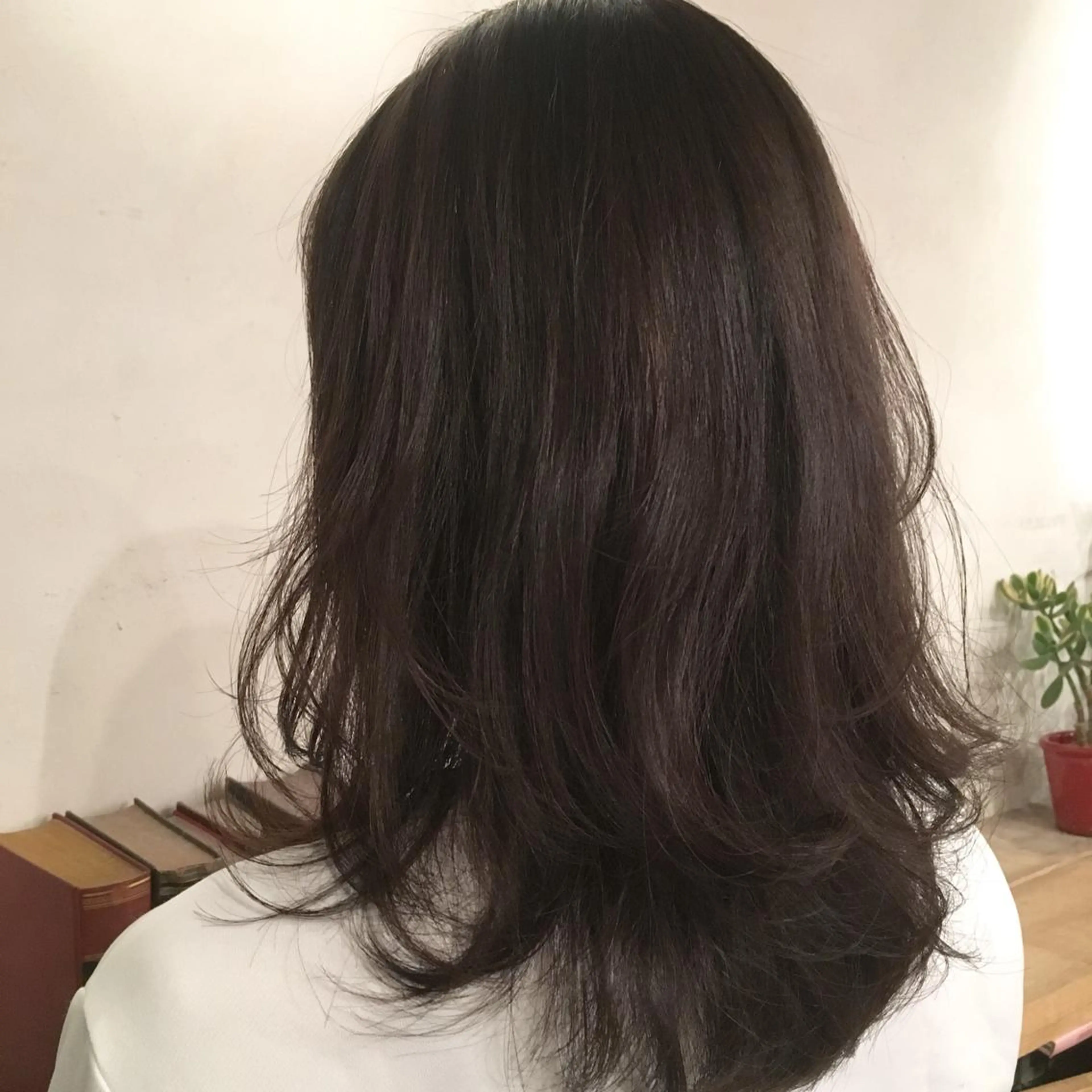 ミディアム カラー レイヤーカット 銀座🤍ボブ/ ミディアム/佐野夢美のヘアスタイル