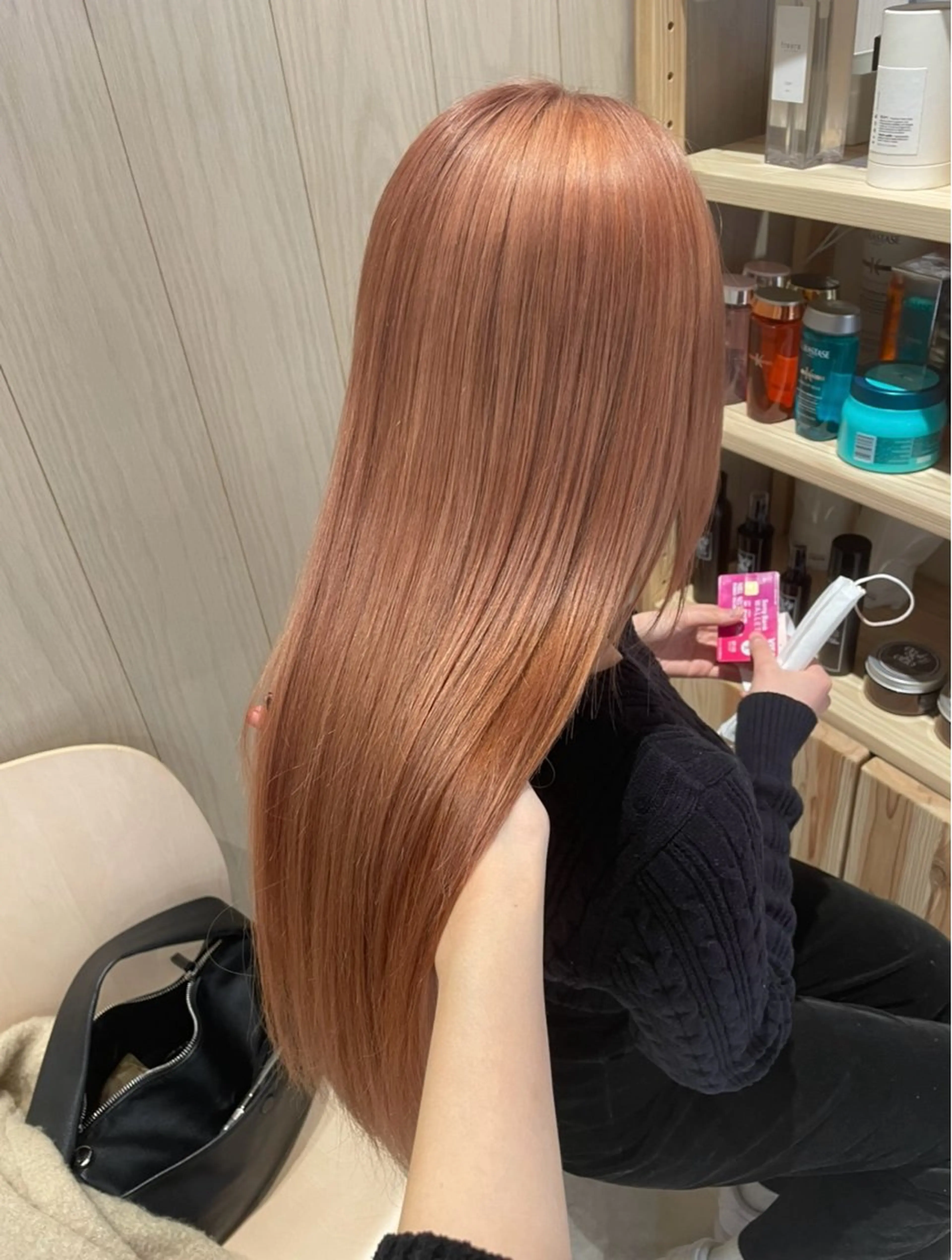 【🍒1名様限定🍒】ダブルカラー+𝐀𝐮𝐣𝐮𝐚TR🎀（ケアブリーチリタッチ＋ダメージレスワンカラー）の写真