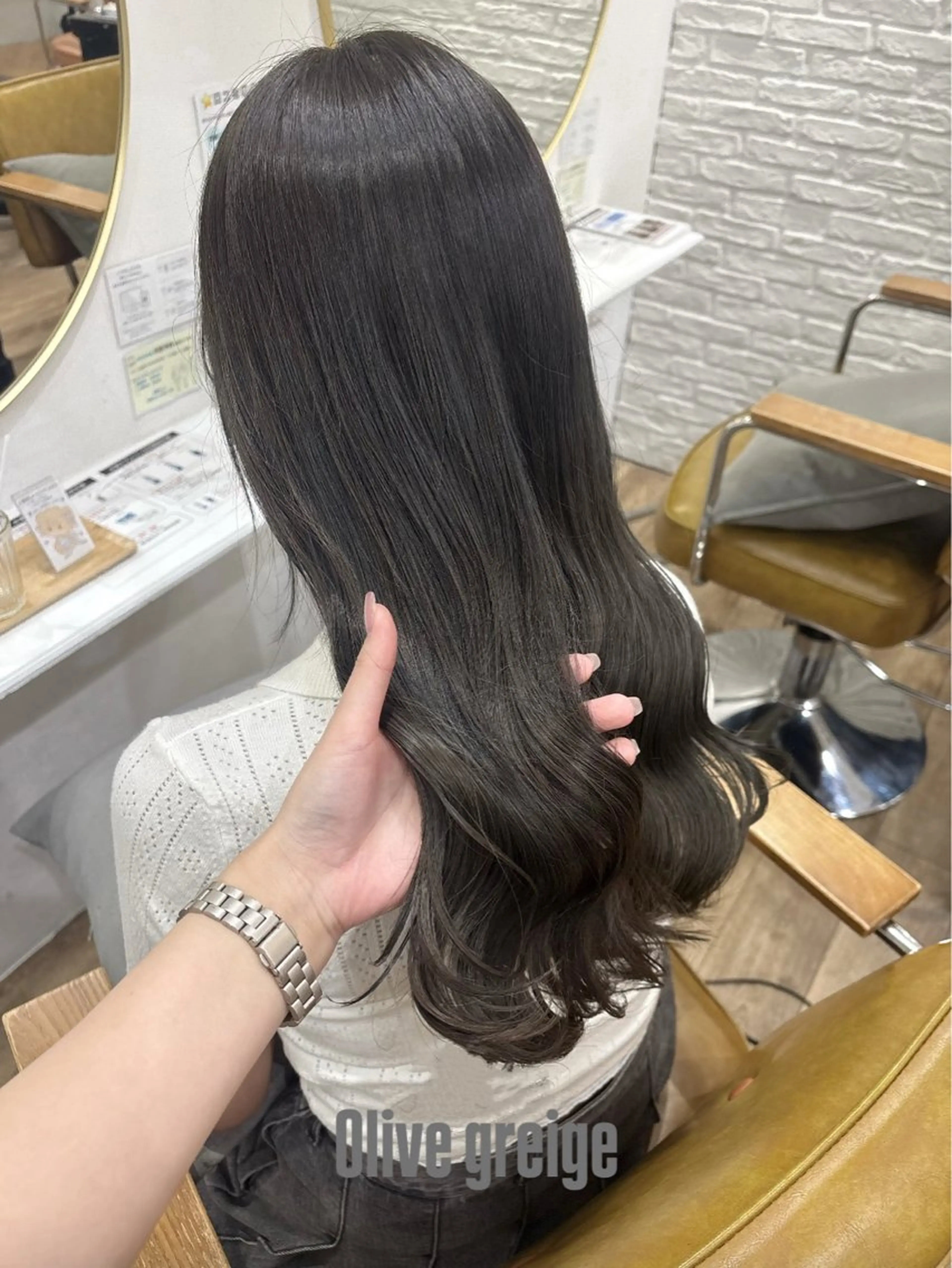 ロング ヘアカラー トリートメント chika °ʚ🎀ɞ°.のヘアスタイル