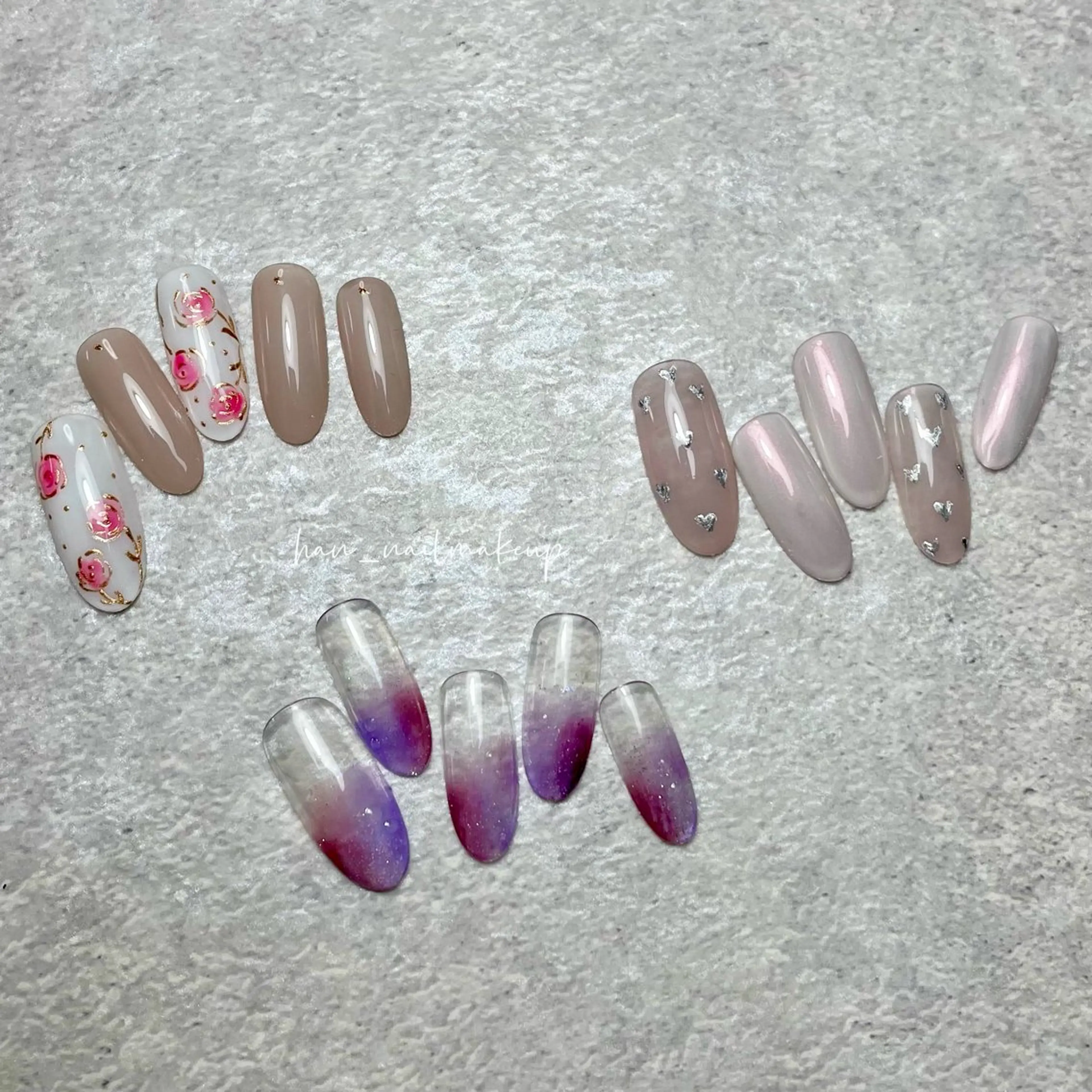 ネイル アートネイル シンプルネイル ハンドネイル Himari Nail Salonのネイルデザイン