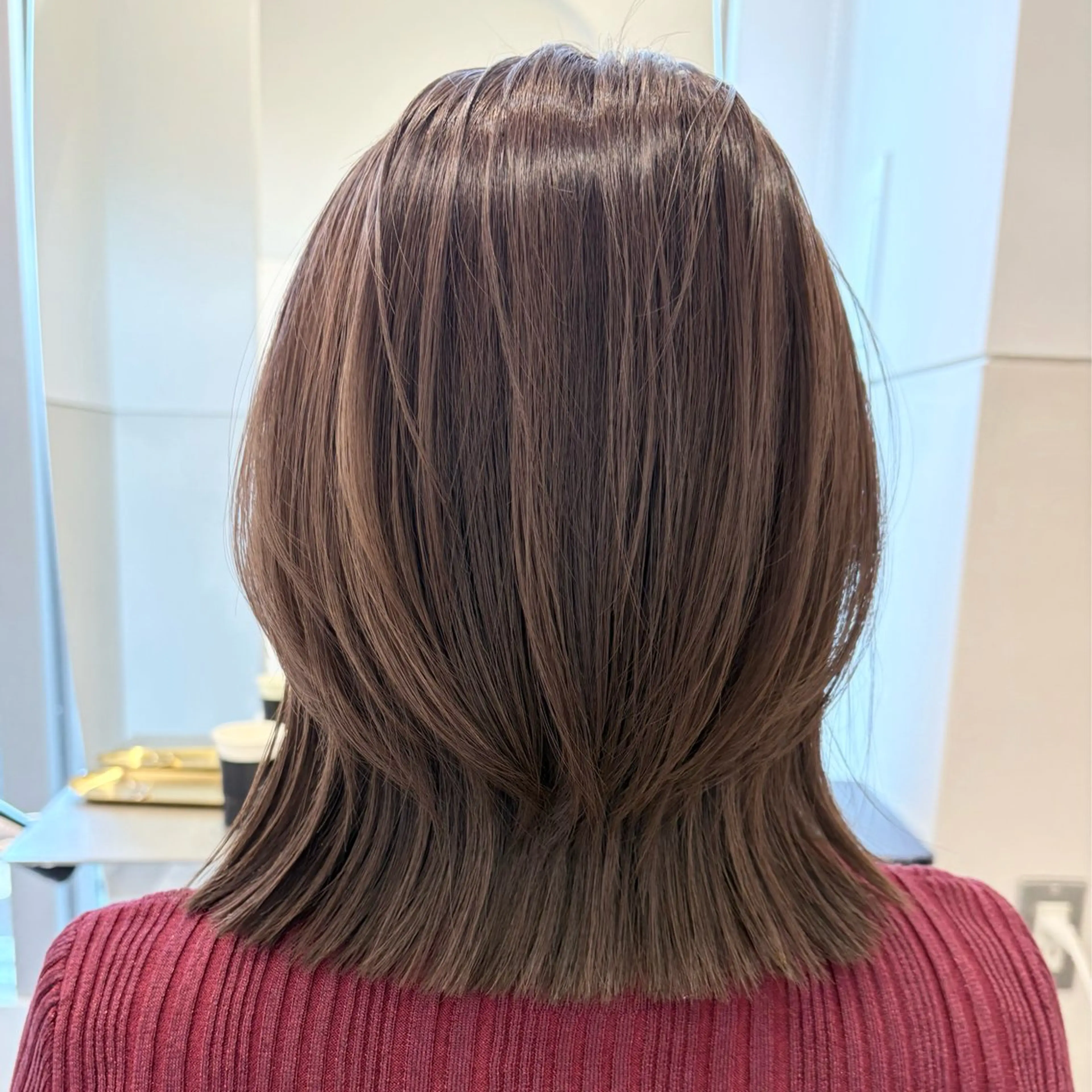 ミディアム トリートメント ツヤ髪♡ 佐取歩のヘアスタイル