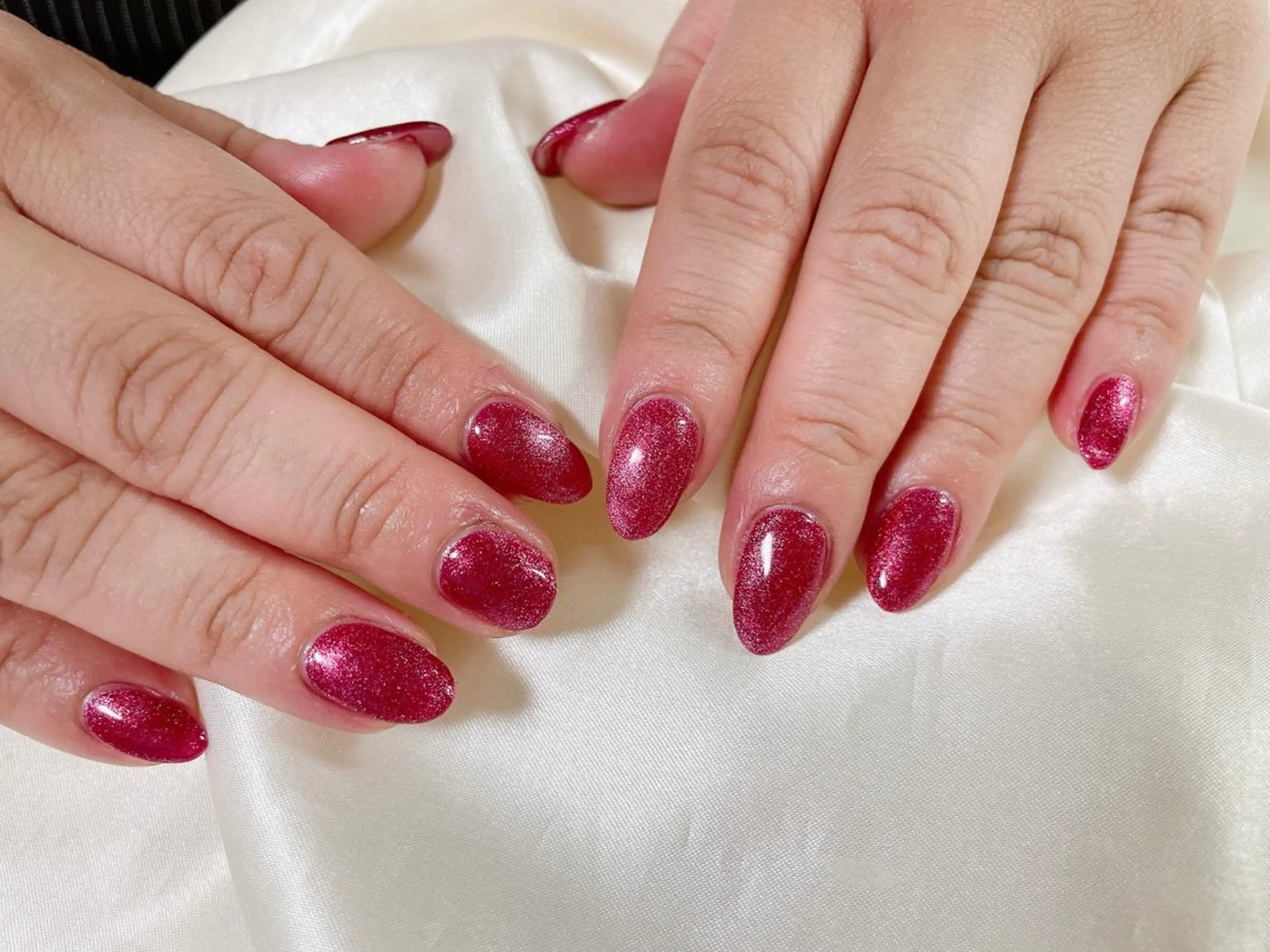 ネイル キラキラネイル マグネットネイル kikinail 溝の口のネイルデザイン