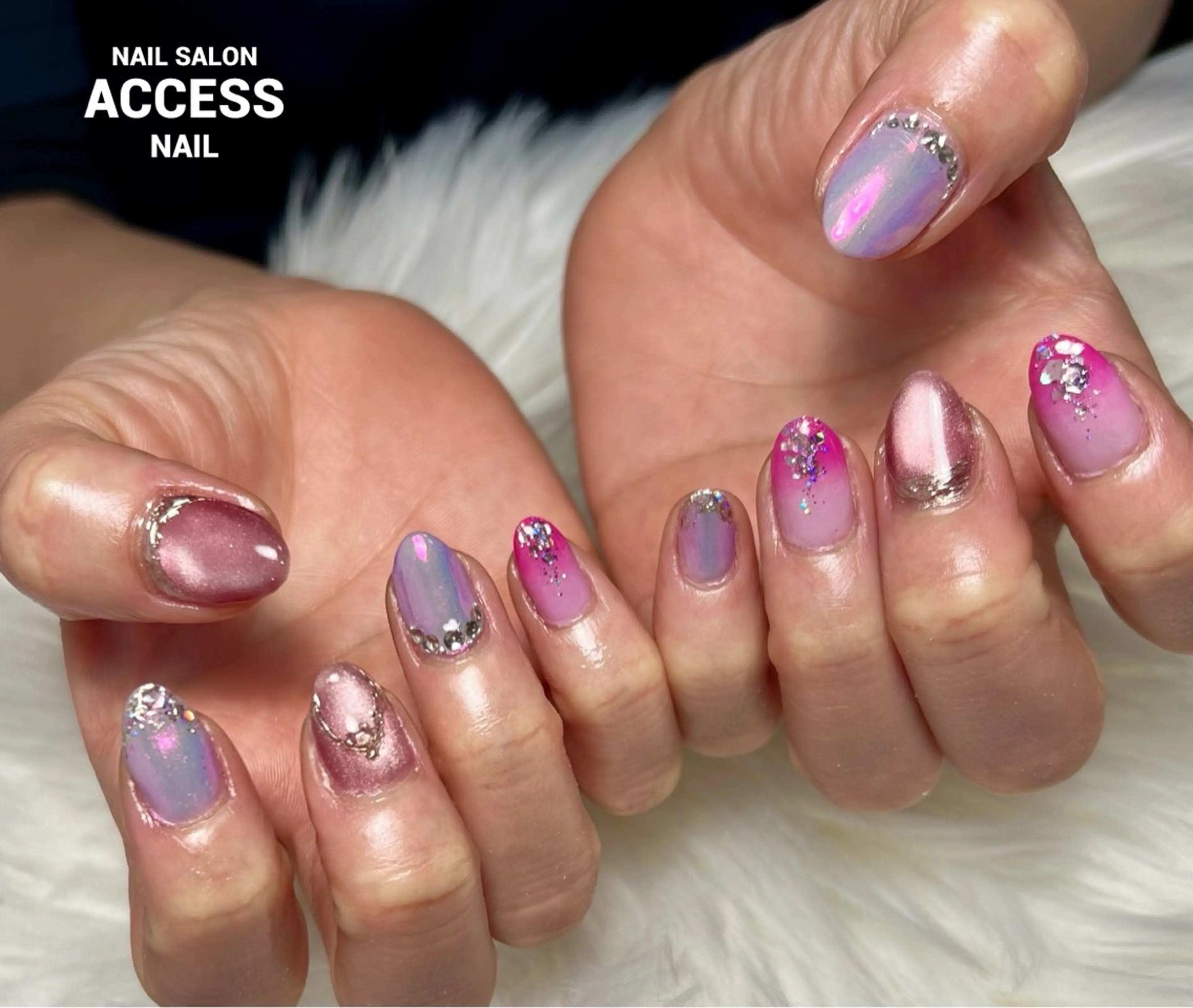 ネイル access nailのネイルデザイン