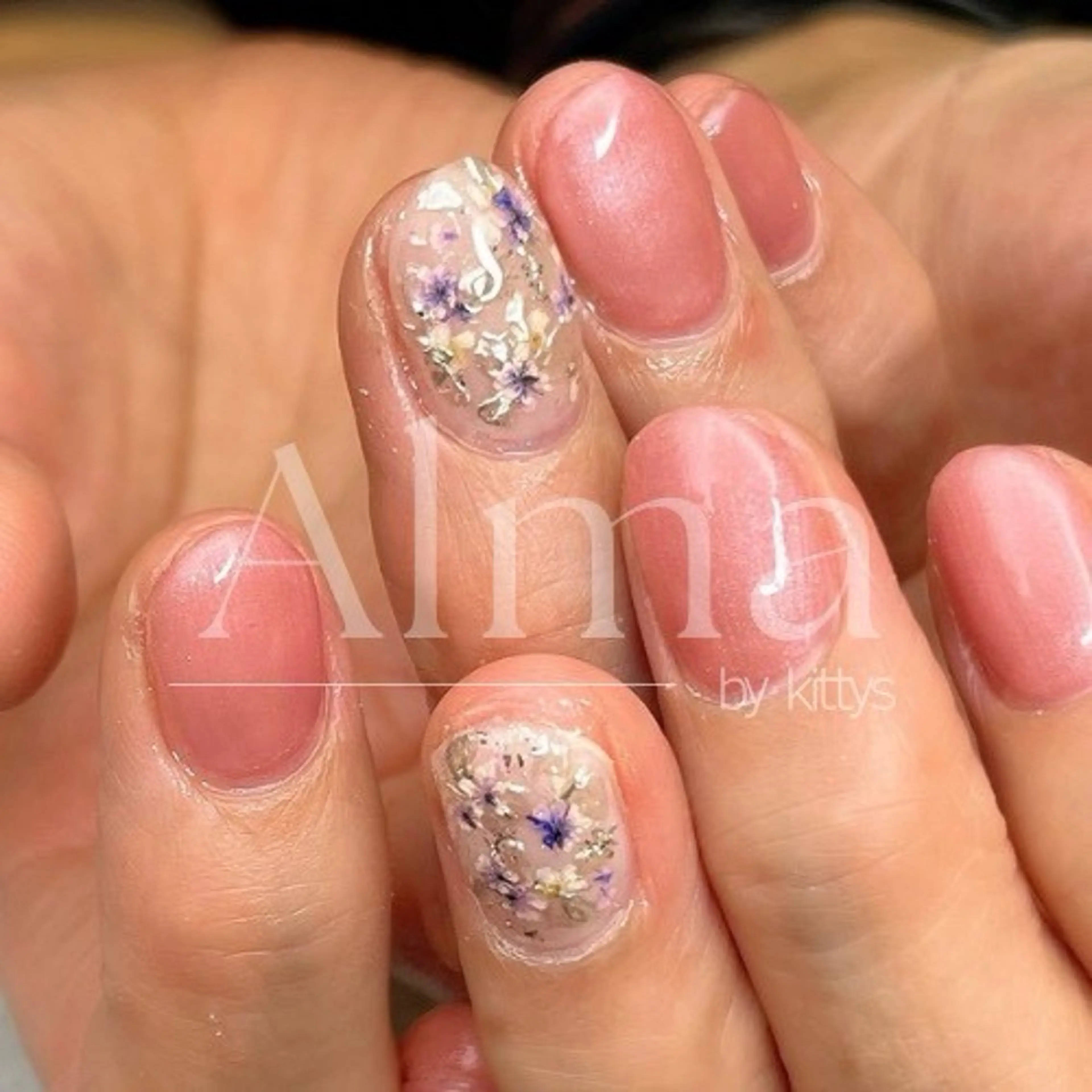 ネイル 春ネイル ハンドネイル Alma chitoseのネイルデザイン