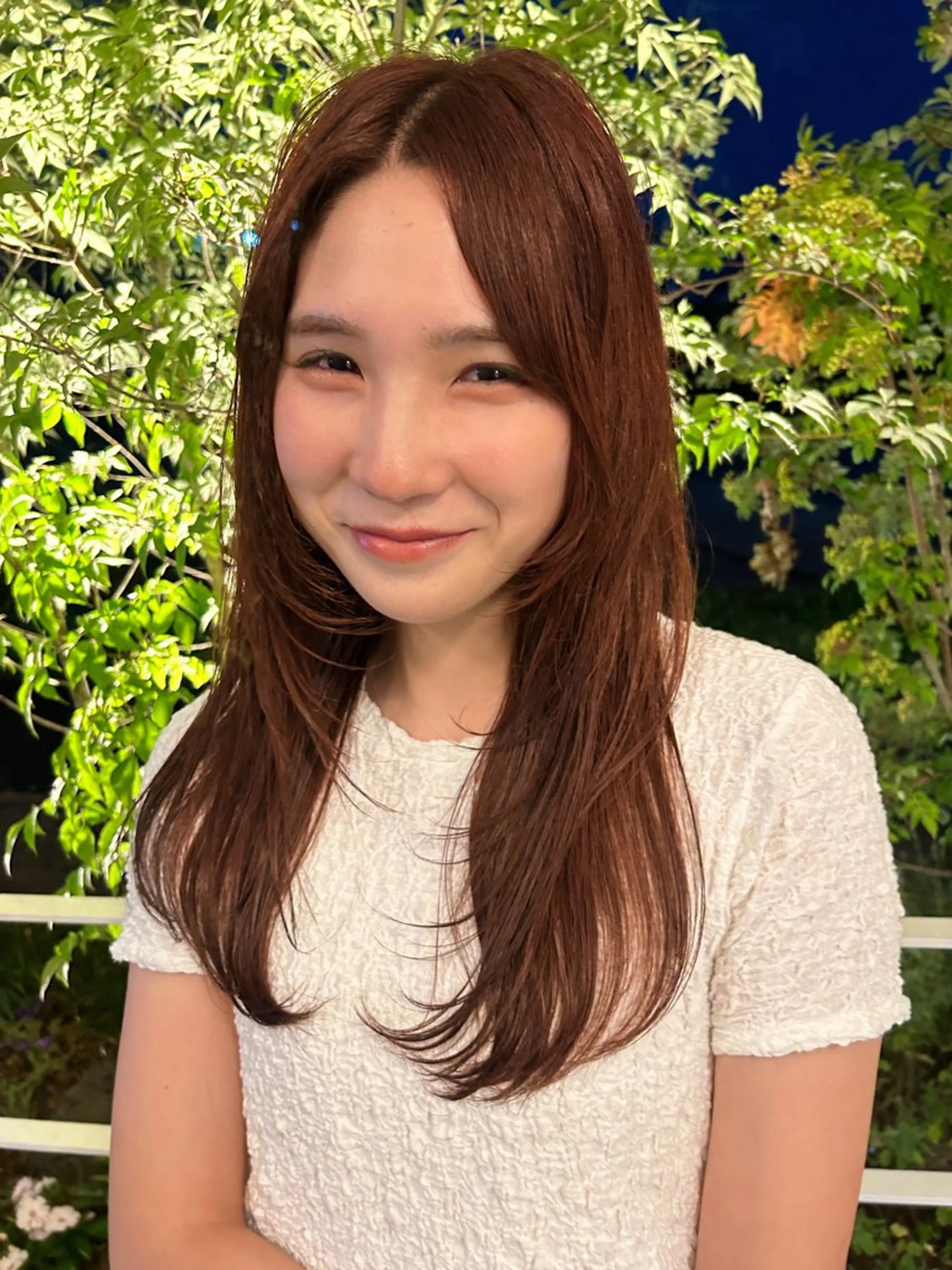 セミロング ヘアカラー Porte 💖Maruyamaのヘアスタイル