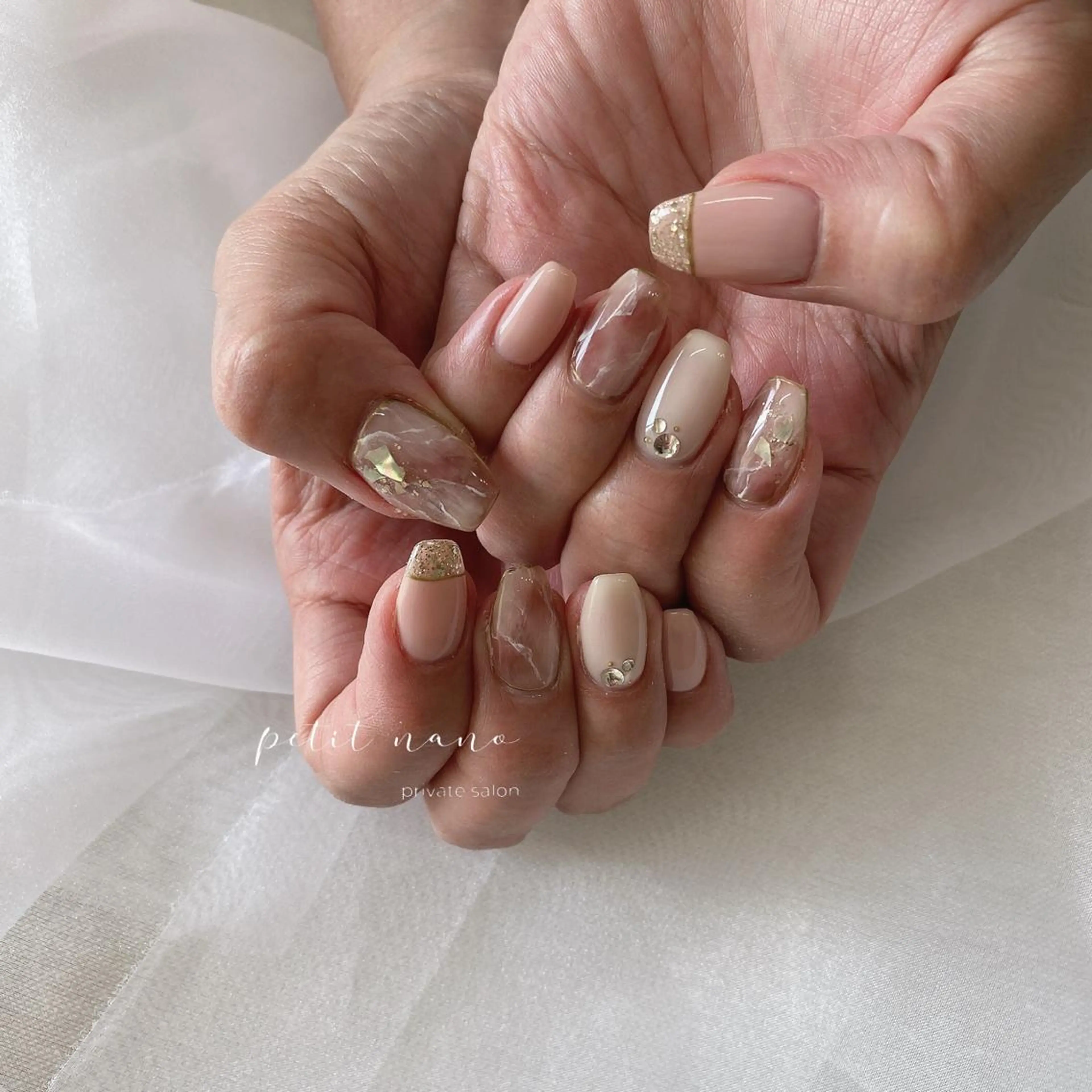 ネイル nail◯ petitnanoのネイルデザイン