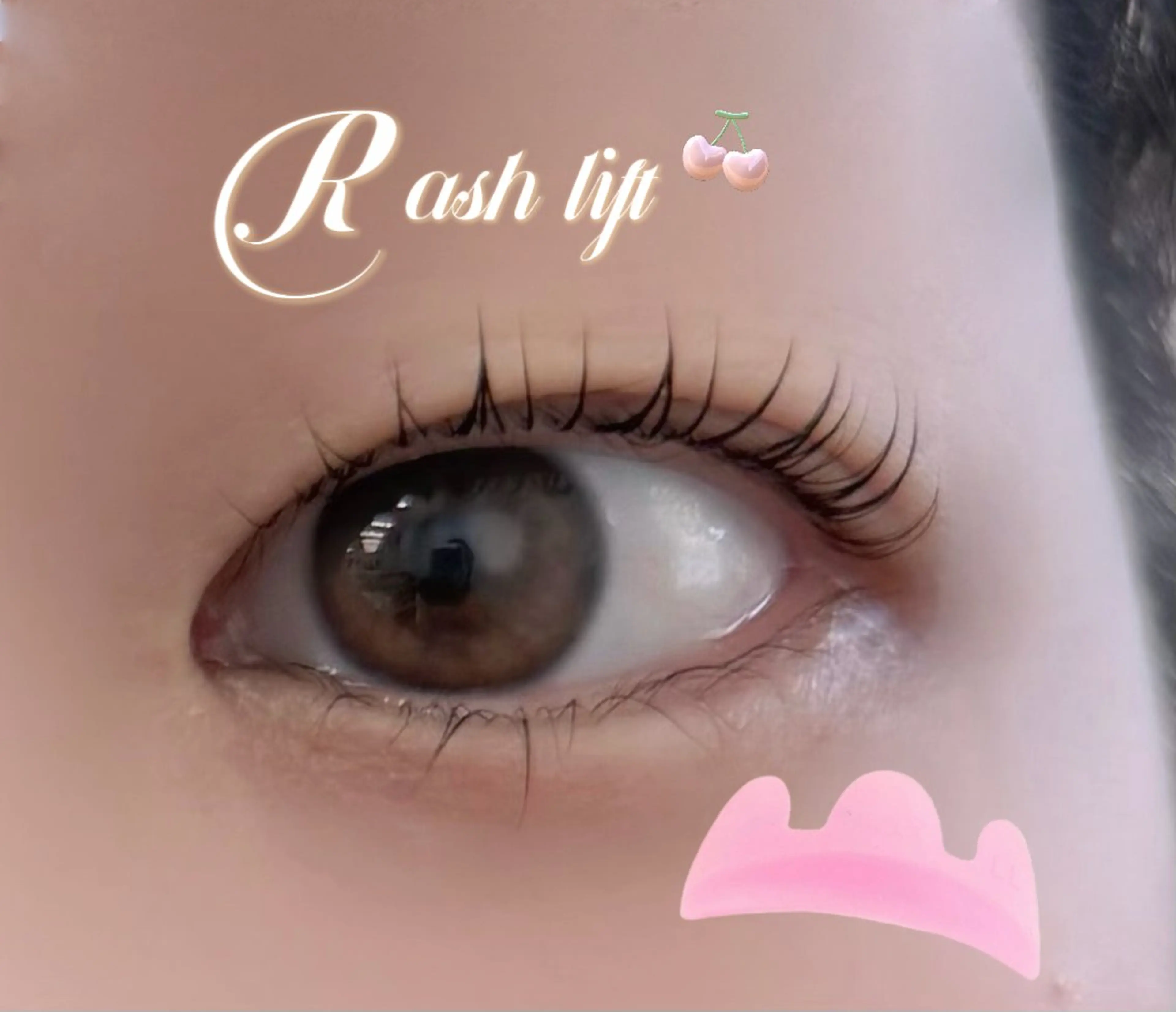 マツエク・マツパ マツパ B☆STAR kurumi束感🎀のマツエク・マツパデザイン