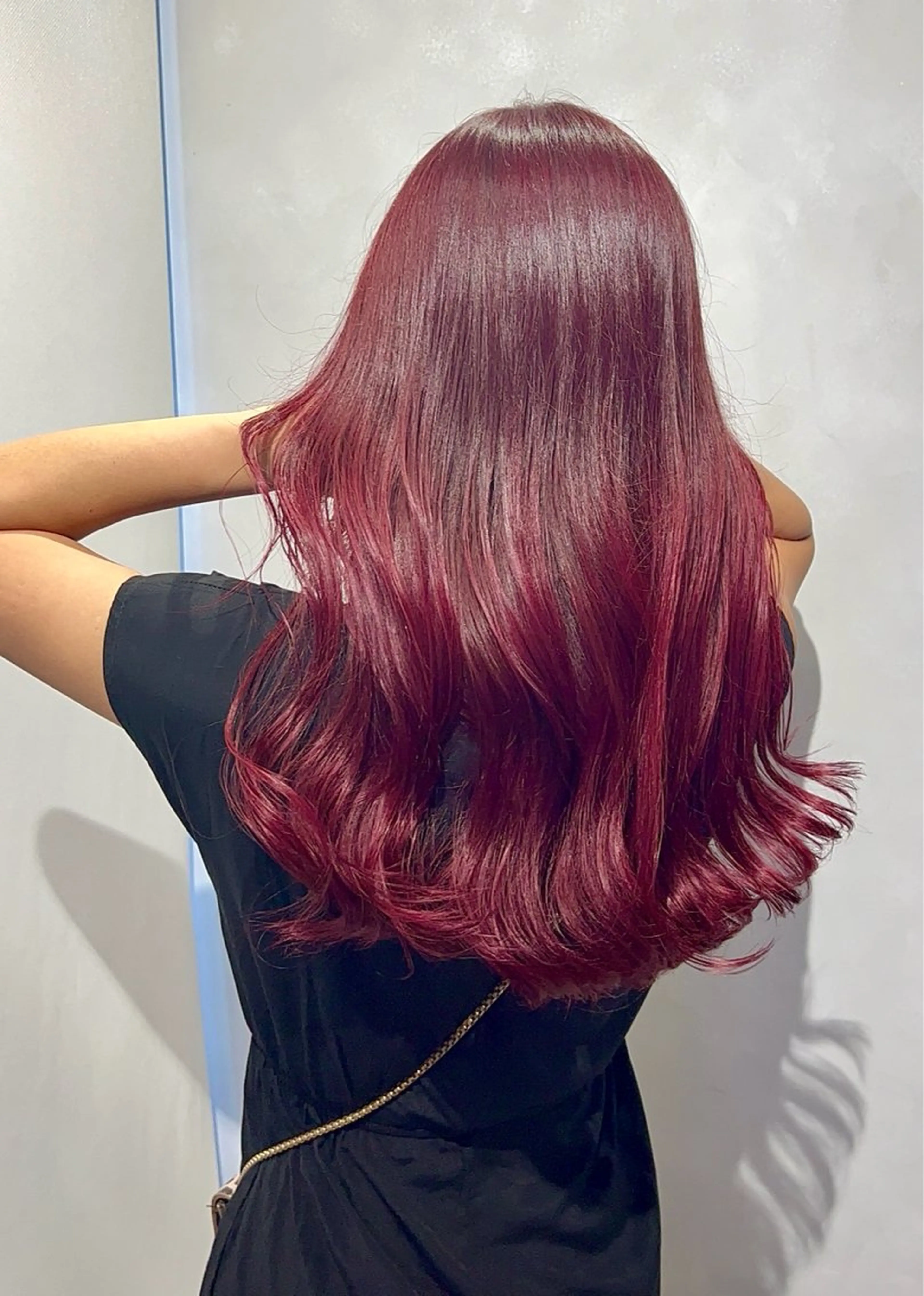 ロング カラー カット ヘアカラー トリートメント 髪質改善/縮毛矯正 レイヤー/松川匠のヘアスタイル