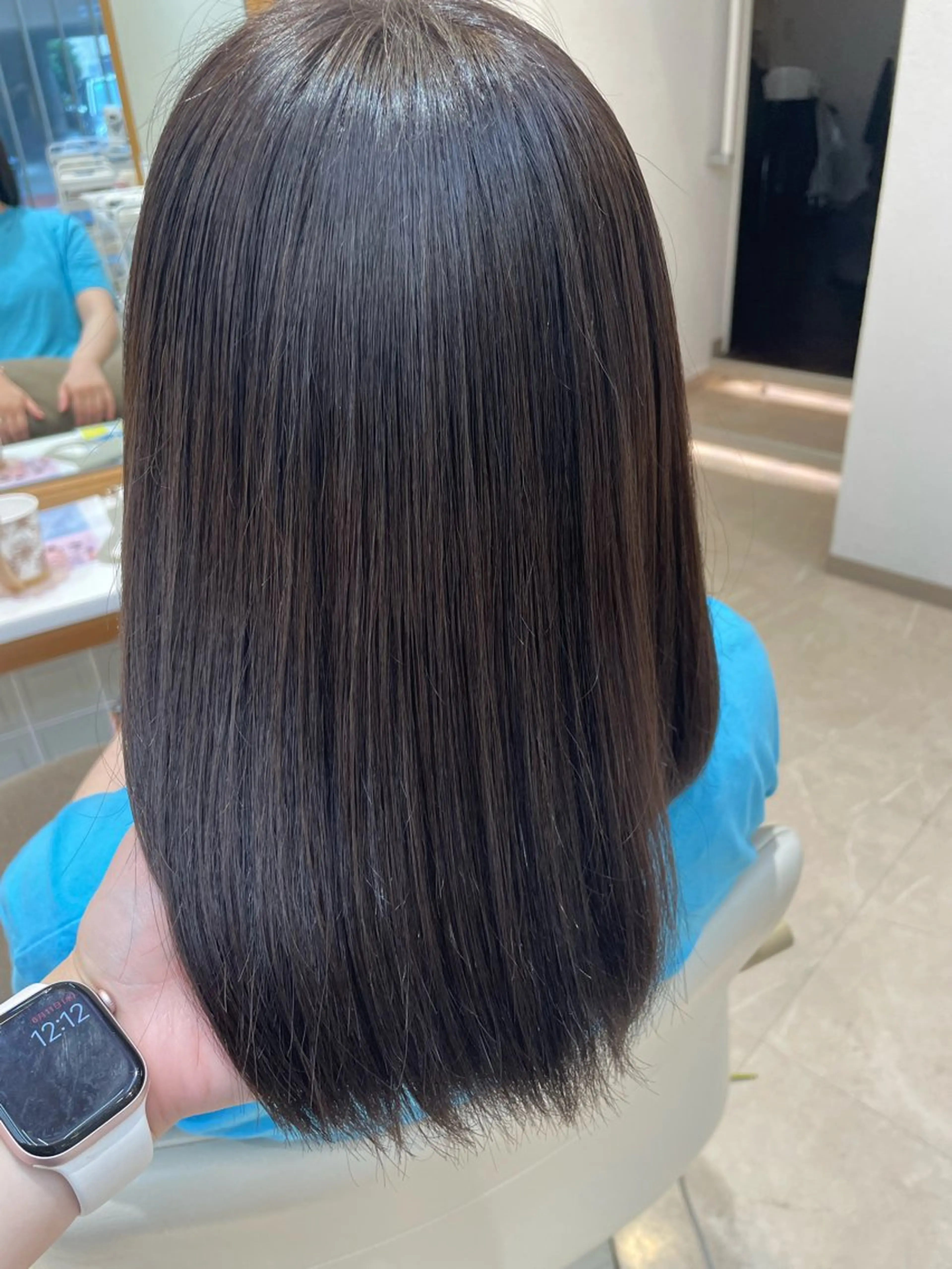 ミディアム カット ヘアカラー 髪質改善ケア/透明感 カラー伊藤 千尋のヘアスタイル