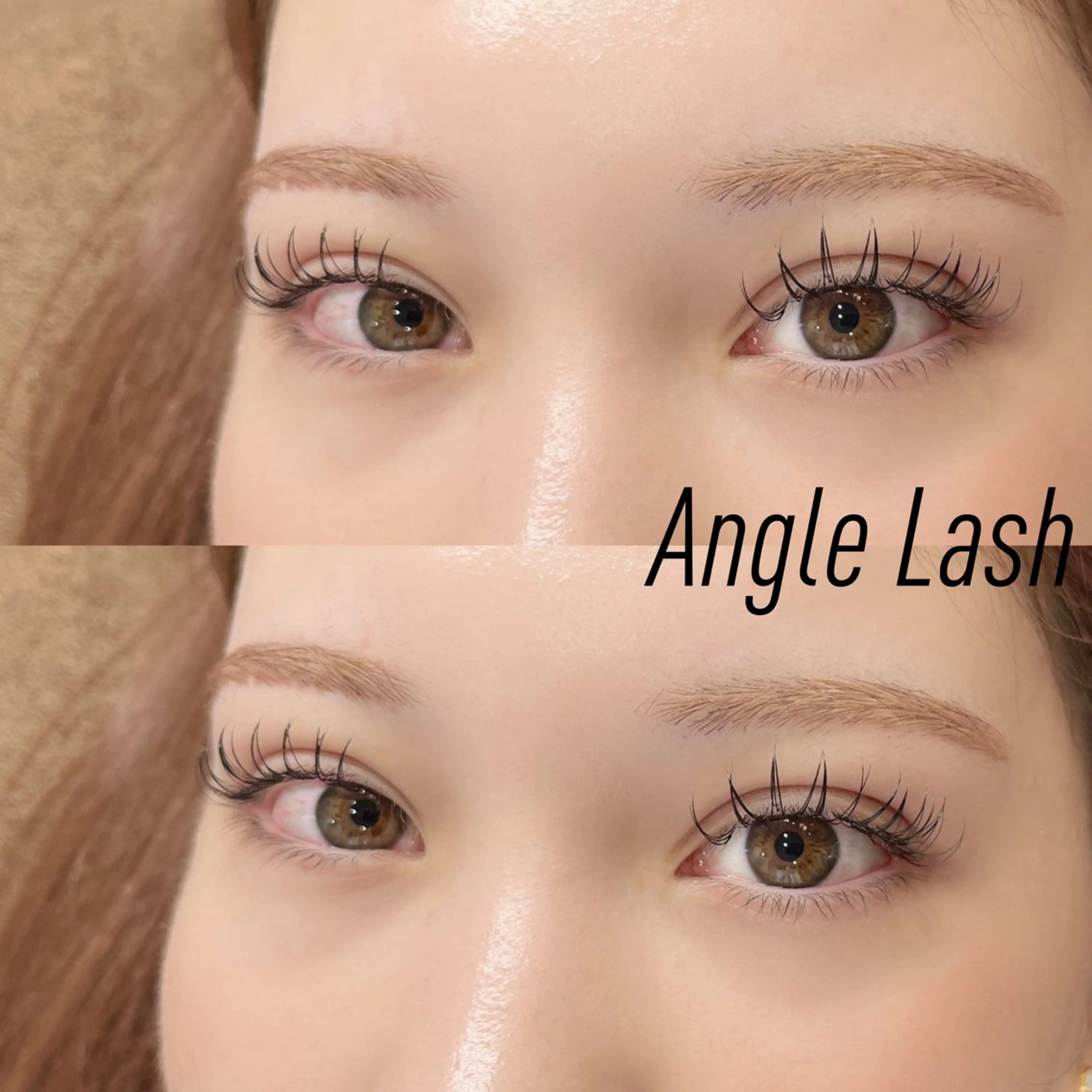 マツエク・マツパ フラットラッシュ AngleLash hayashiのマツエク・マツパデザイン