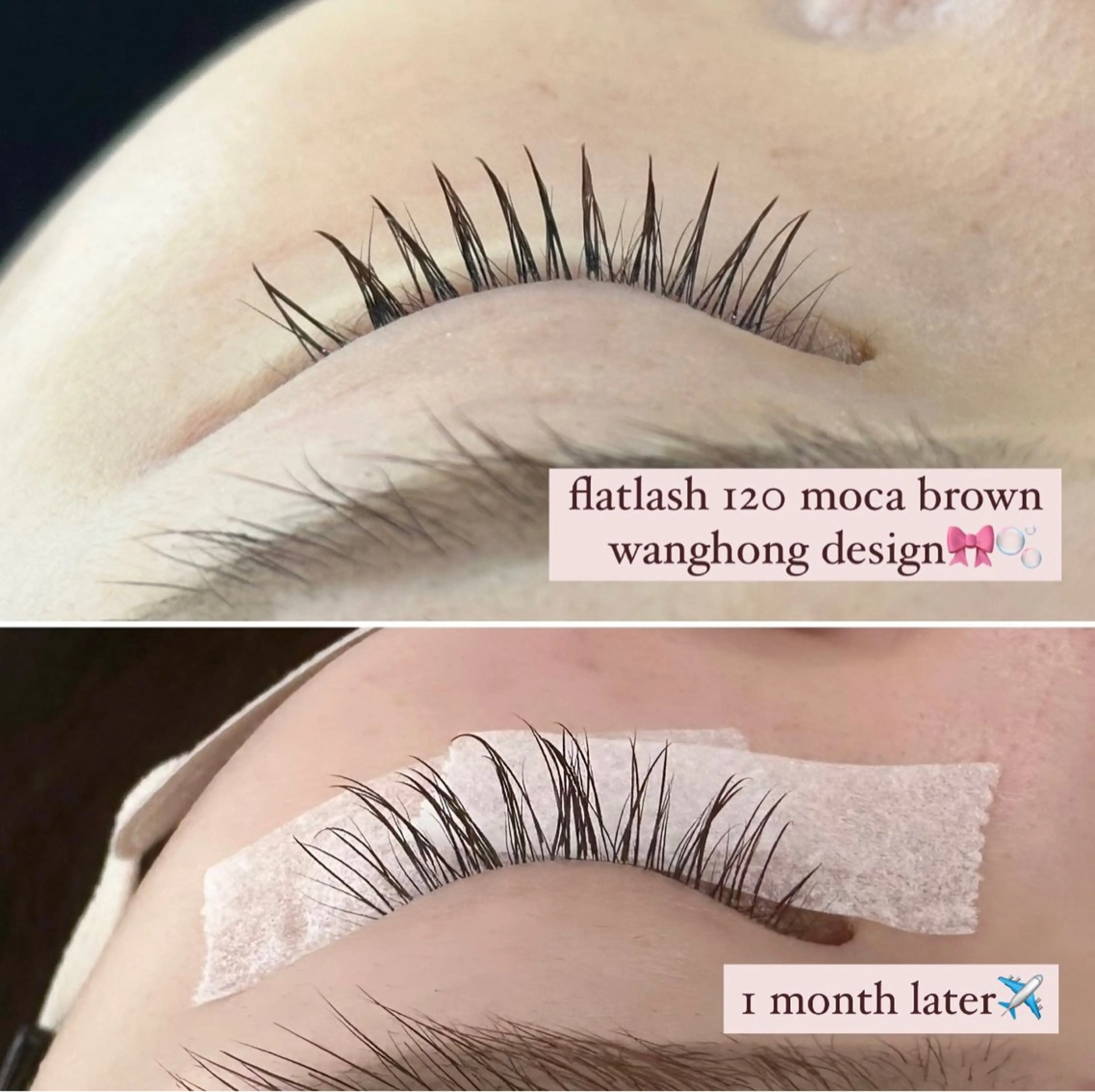 マツエク・マツパ ナチュラル 似合わせ ワンホン 束感まつ毛 西本町のマツエク・マツパデザイン