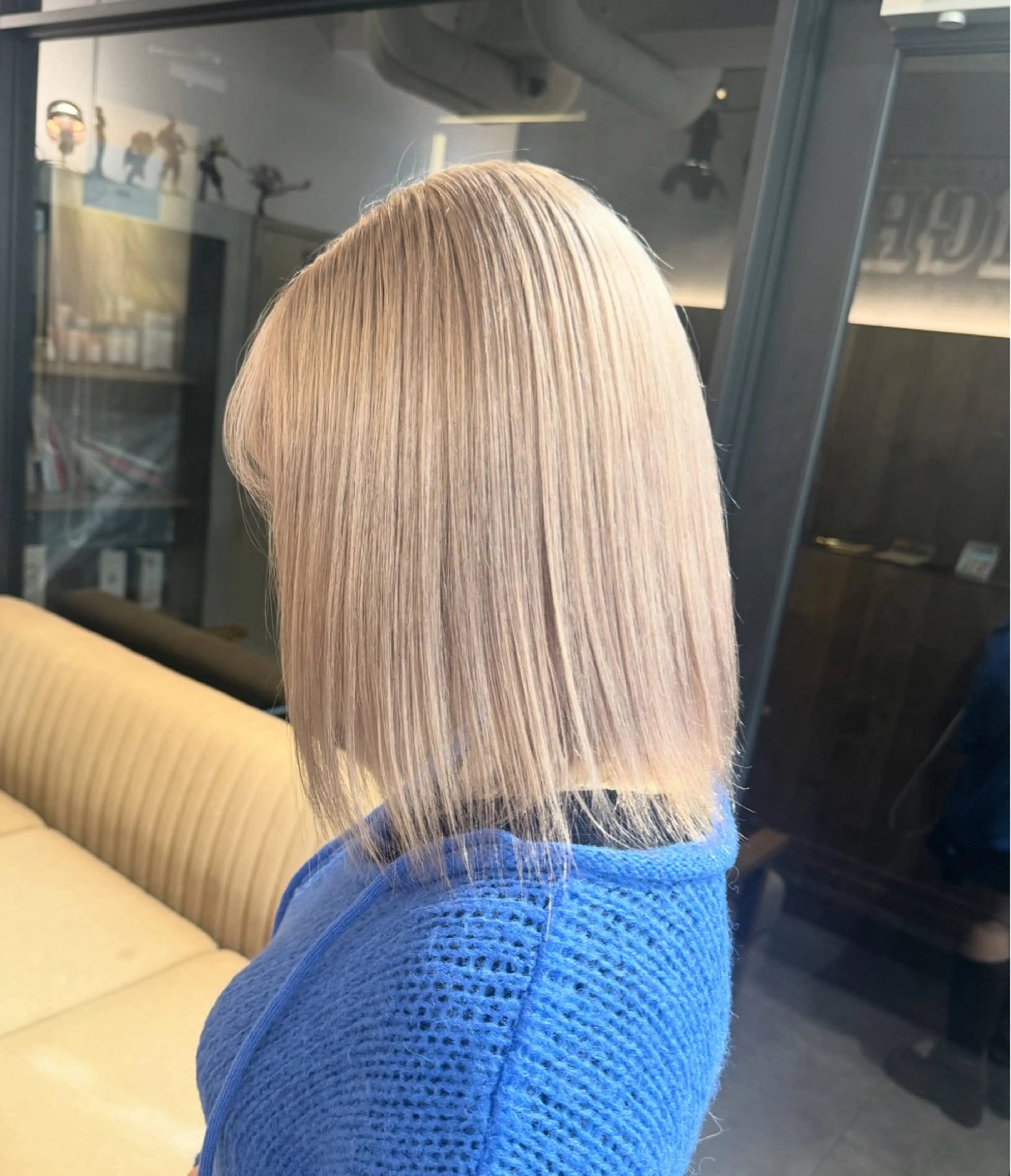 ミディアム カット ヘアカラー トリートメント ✨本日空きあります✨ 遠田コウヘイ🌟のヘアスタイル