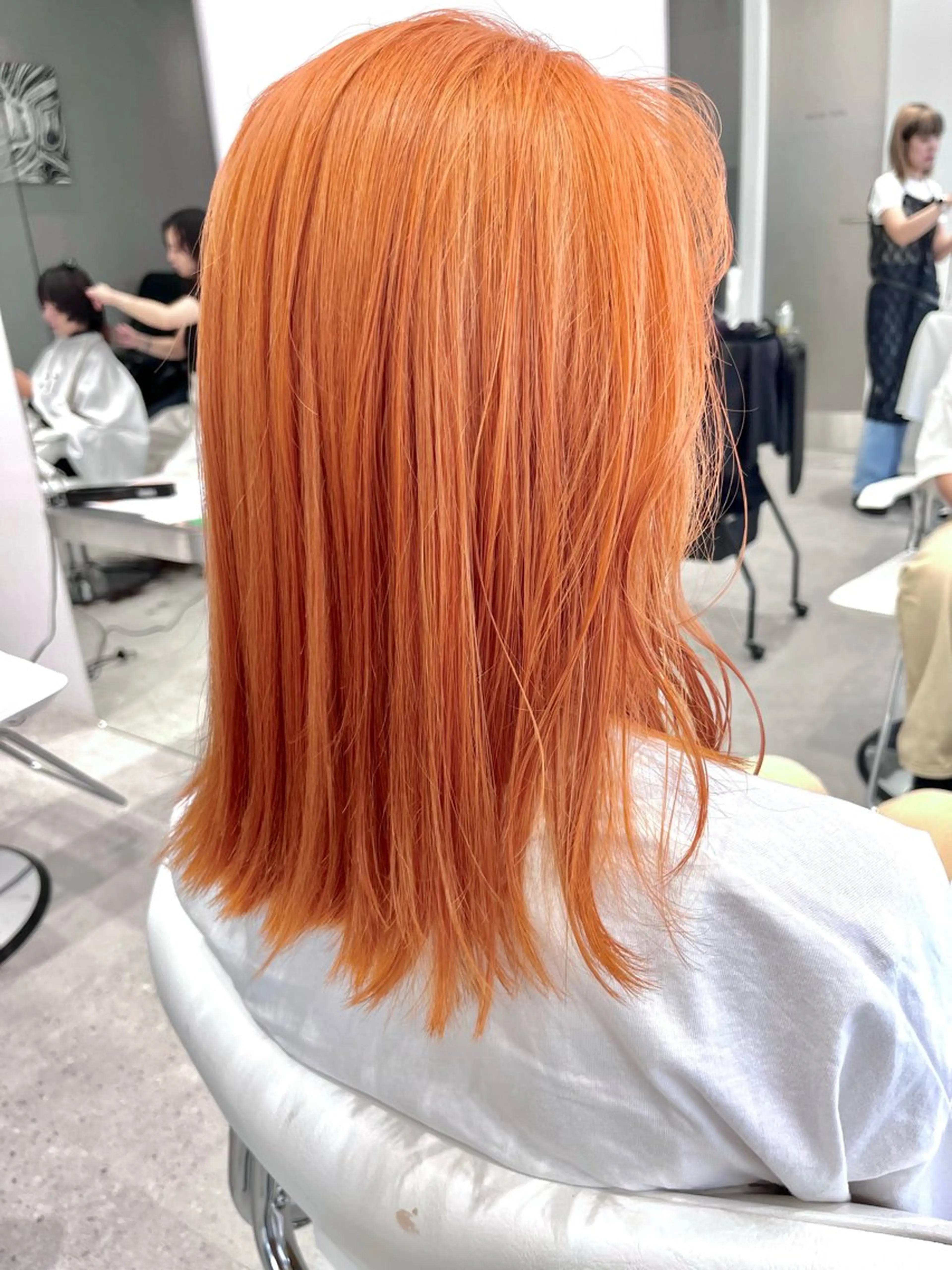 ミディアム カラー ヘアカラー Lyuck ⋆✦ HIROMIのヘアスタイル