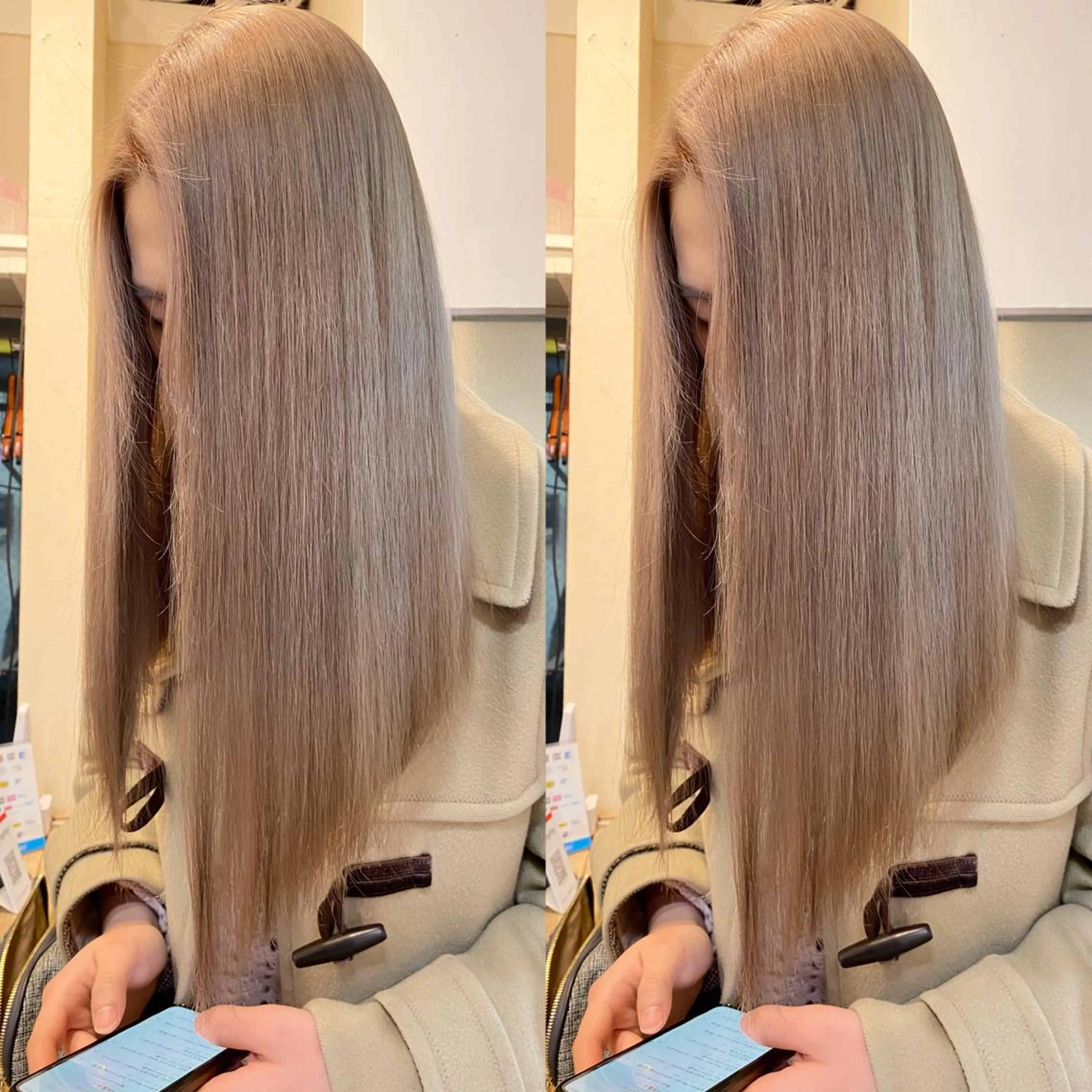 ロング カラー ⭐️横浜ブリーチ特化 美容師　堤涼⭐️のヘアスタイル