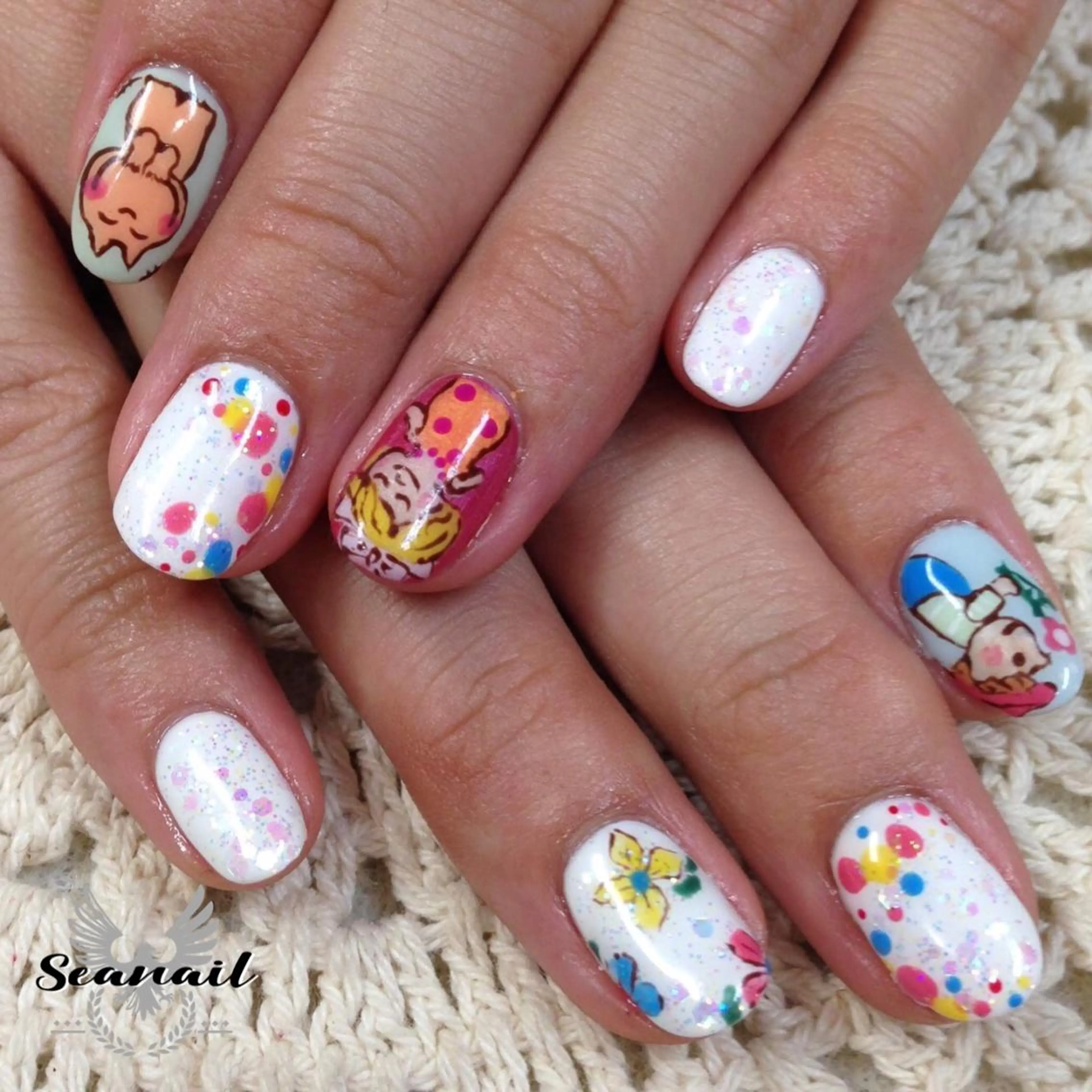 ネイル 小尾 栞のネイルデザイン