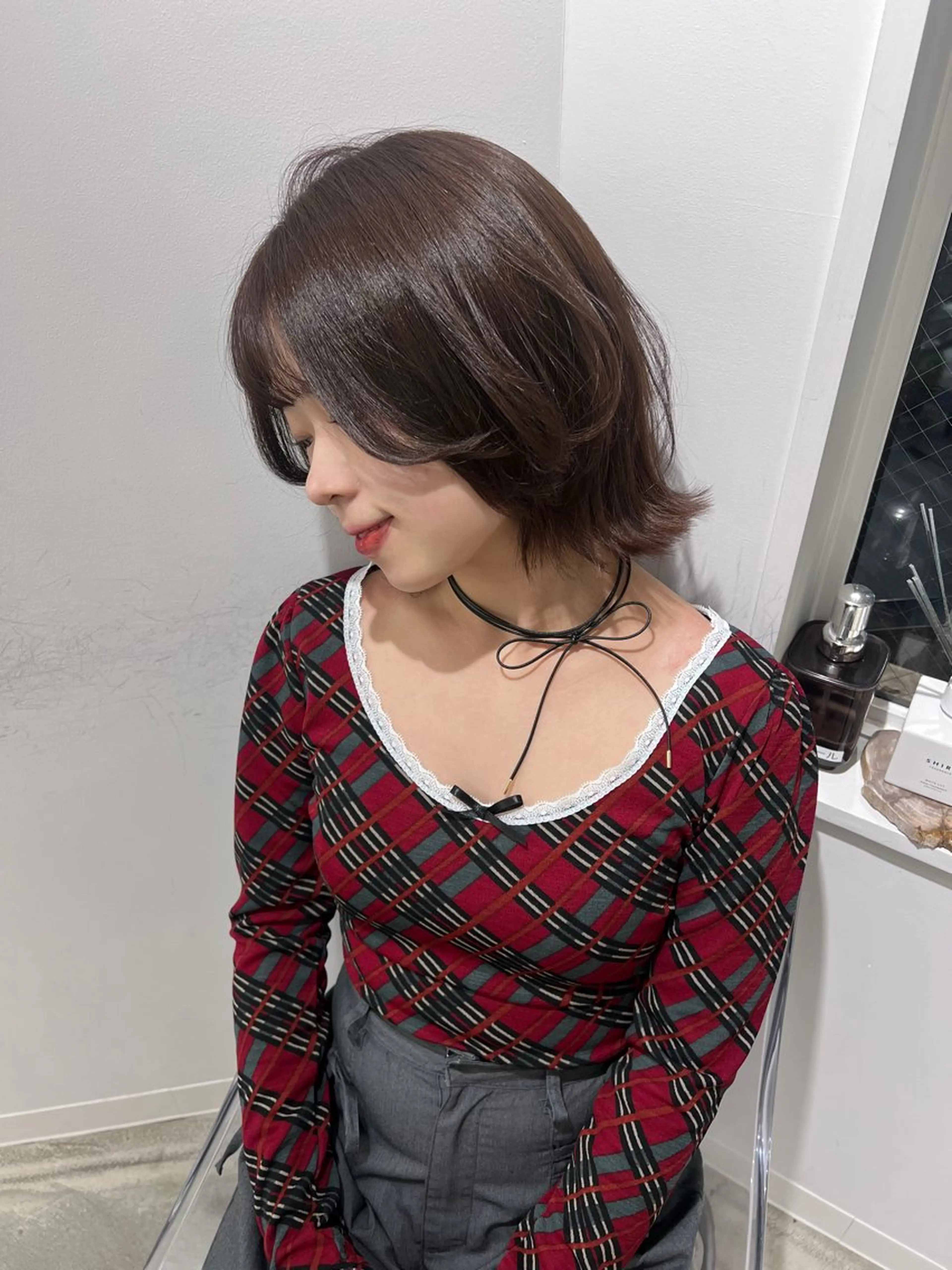 ミディアム euphoria新宿通り所属・新宿❤︎ヘアセット ♡YUMEのヘアスタイル