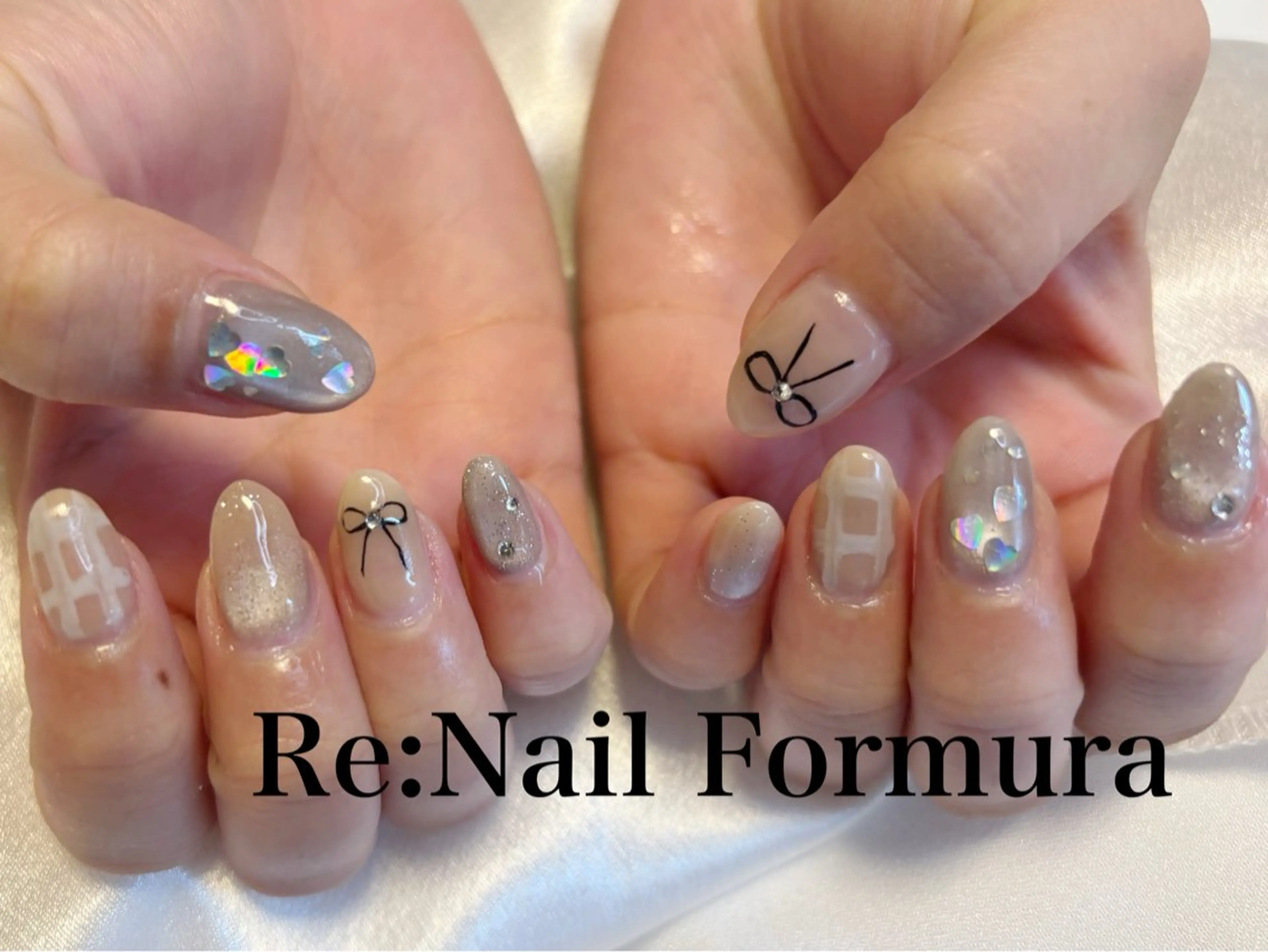 ミディアム ハンドネイル kido chieのネイルデザイン