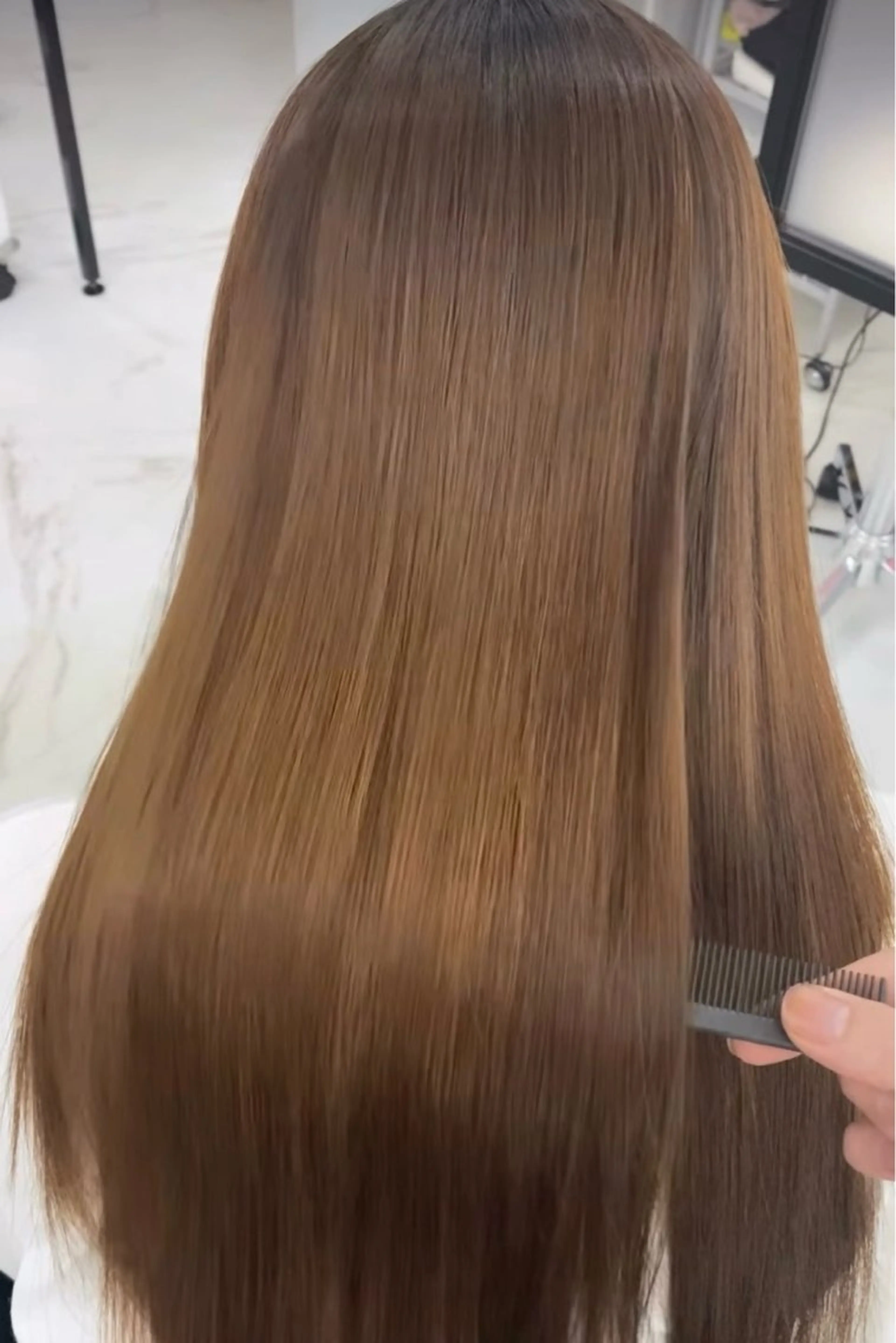 ロング 韓国ヘア/レイヤー /札幌駅/二平剣士郎のヘアスタイル