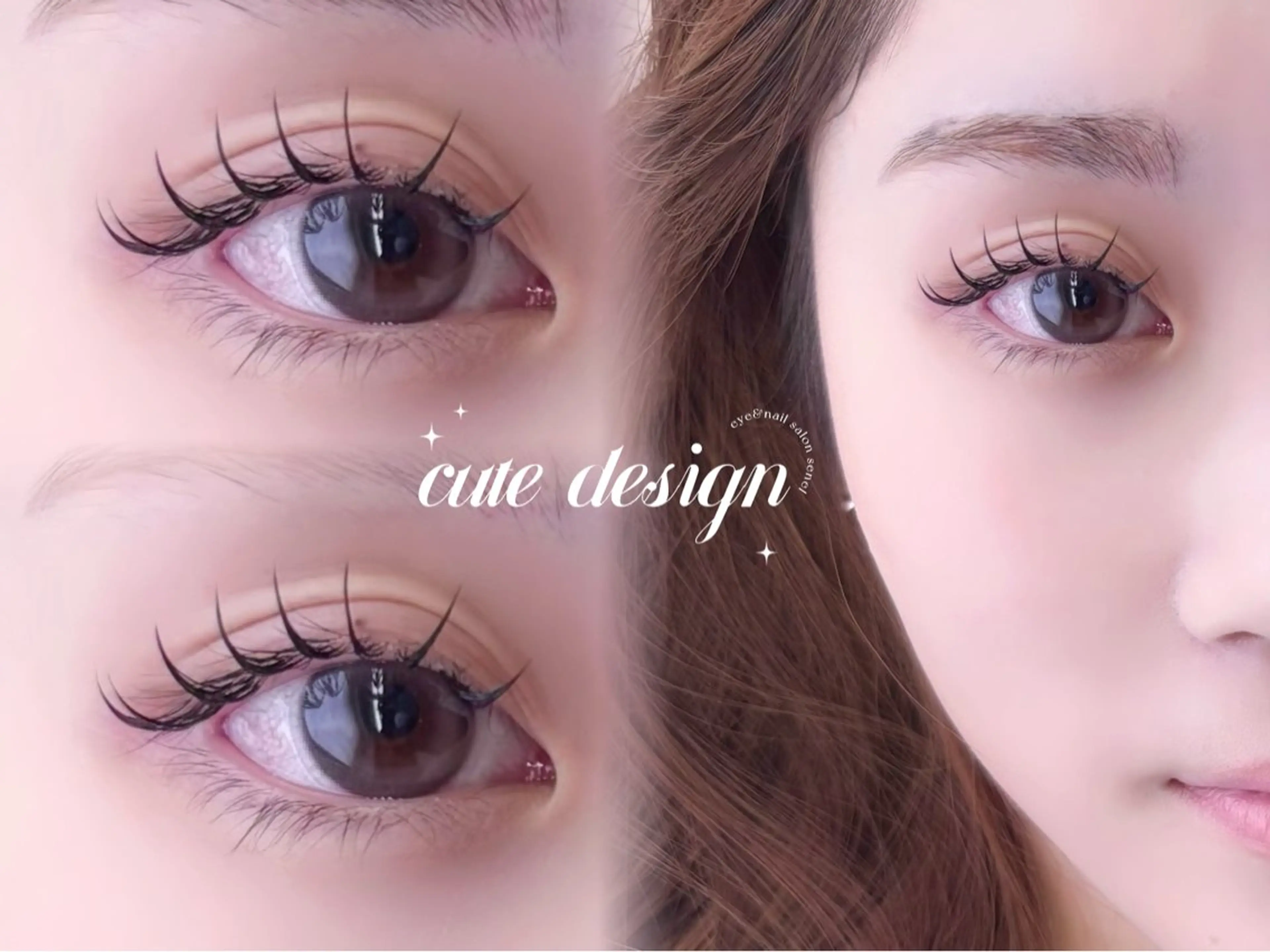 マツエク・マツパ eye＋nano所属・韓国風束感まつ毛🩵 Nozomiの眉毛・アイブロウイメージ