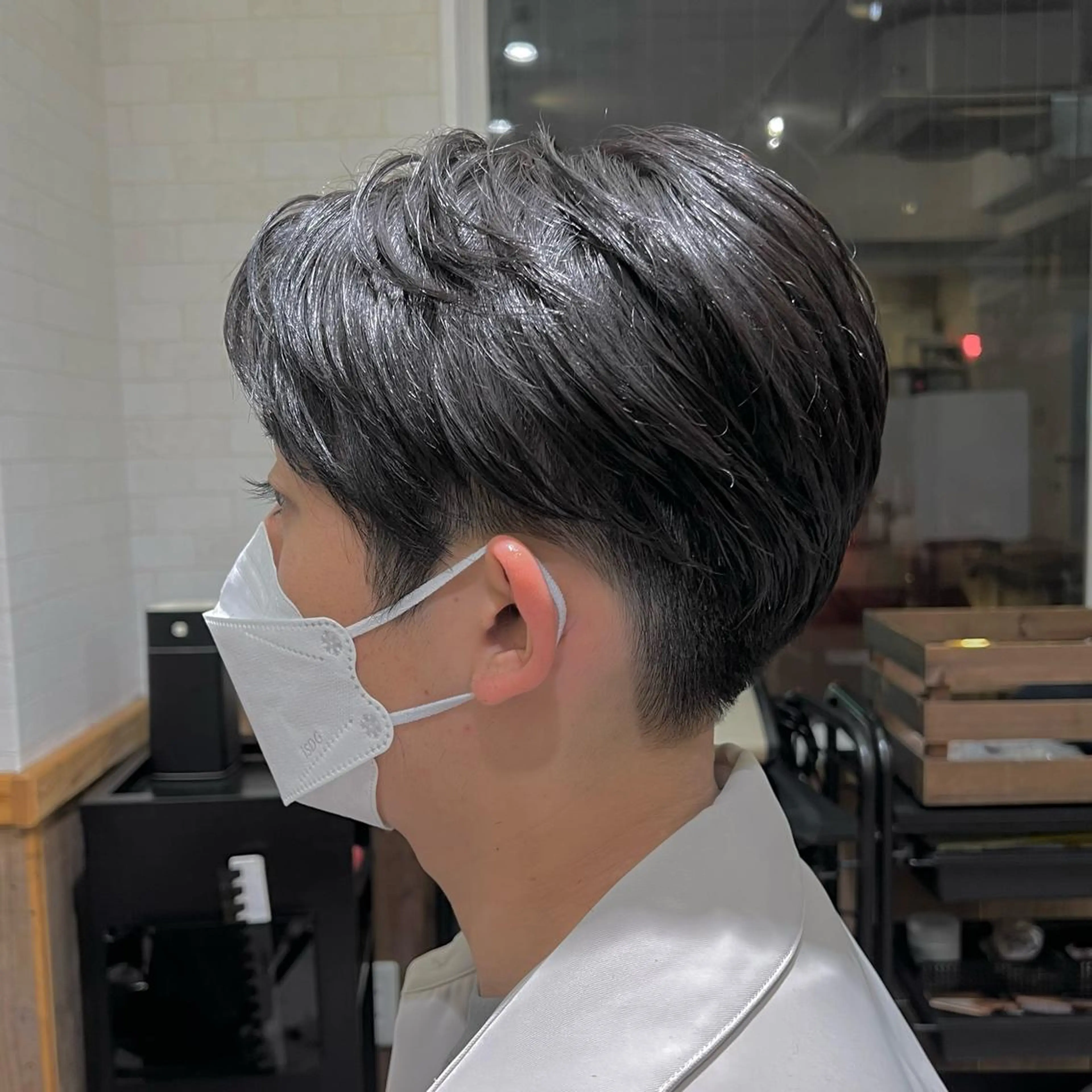 ショート カラー メンズ カット ヘアカラー ノグチ ナツコのヘアスタイル