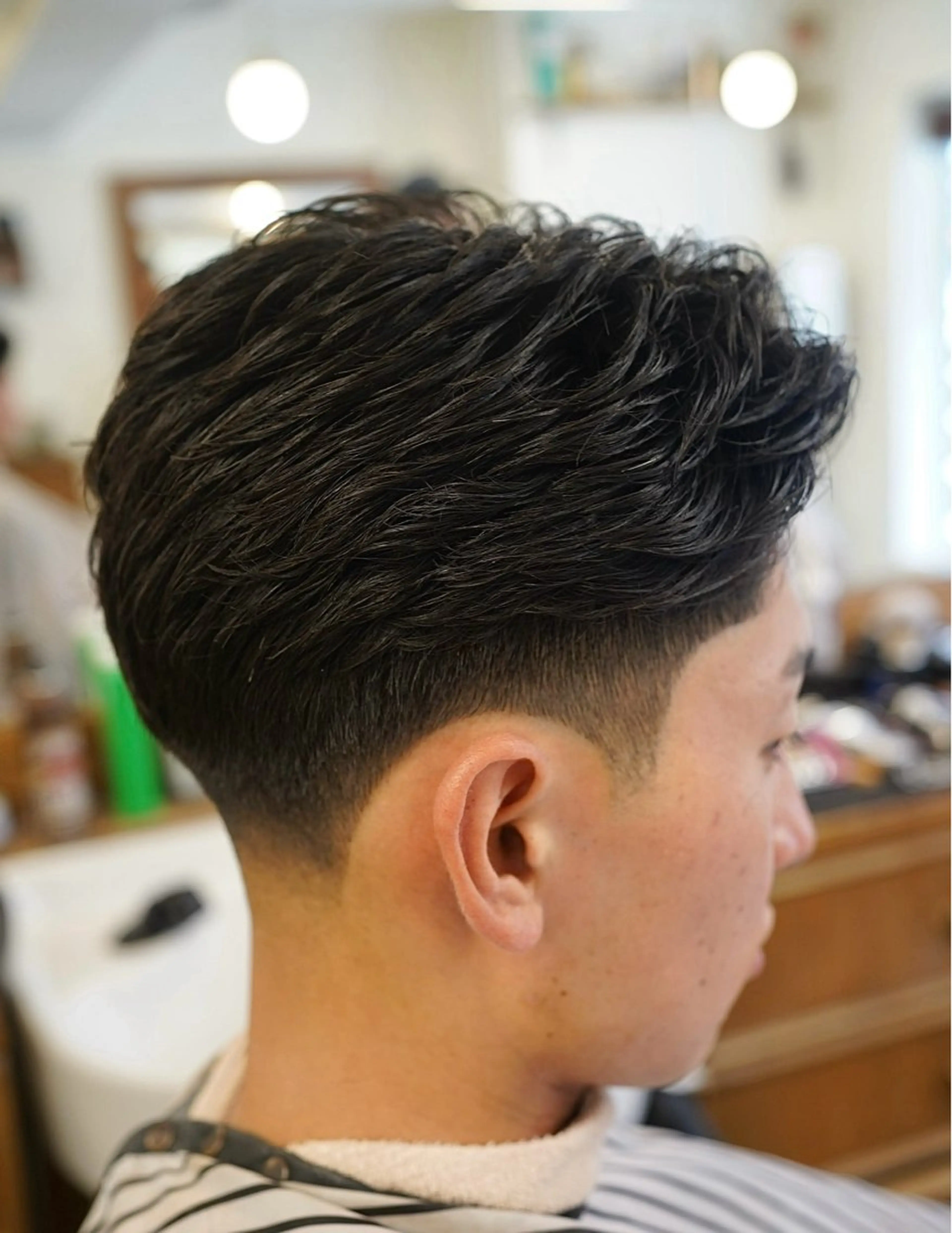 ショート パーマ カット パーマ 吉祥寺バーバー takumiのヘアスタイル