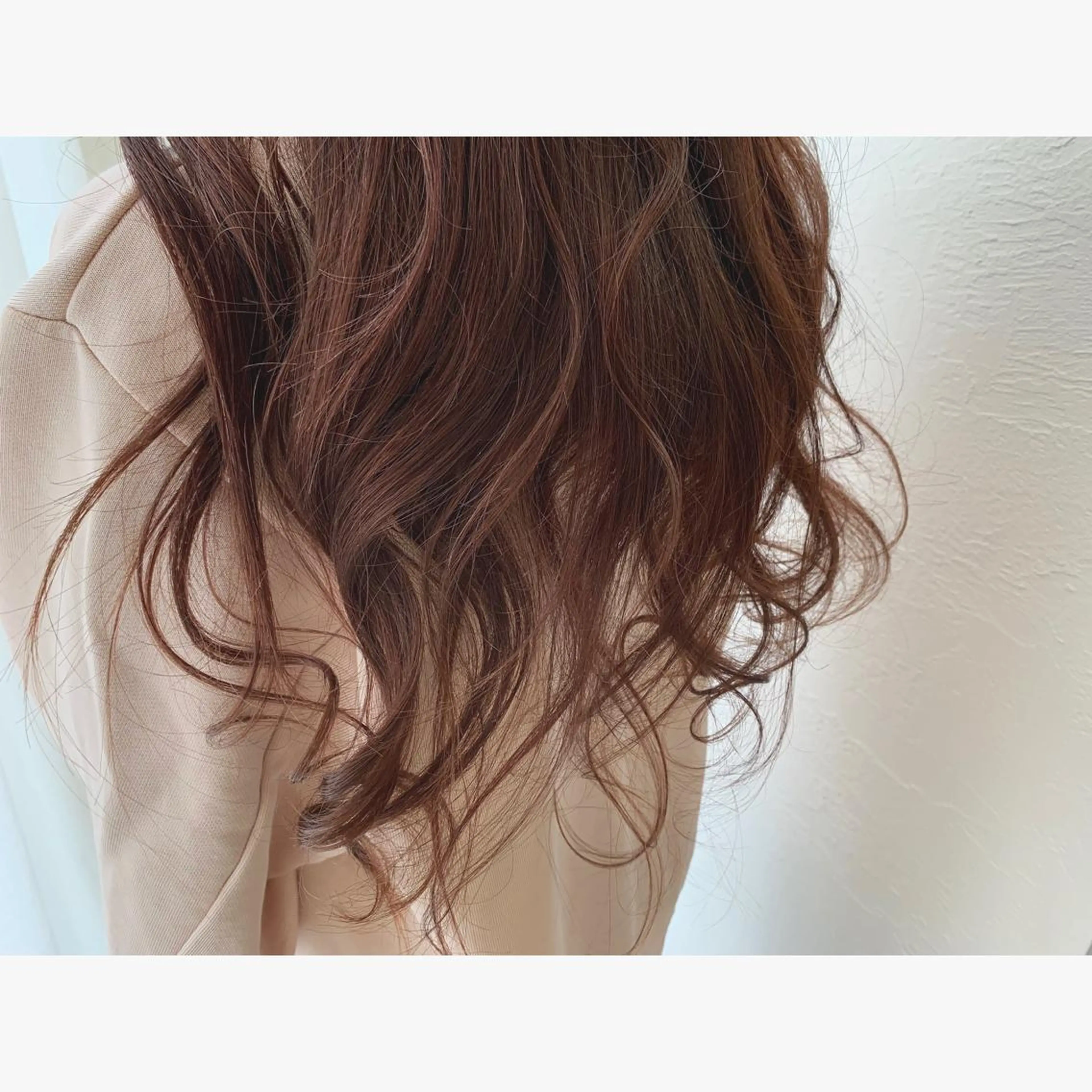 ロング カラー fio マナミのヘアスタイル